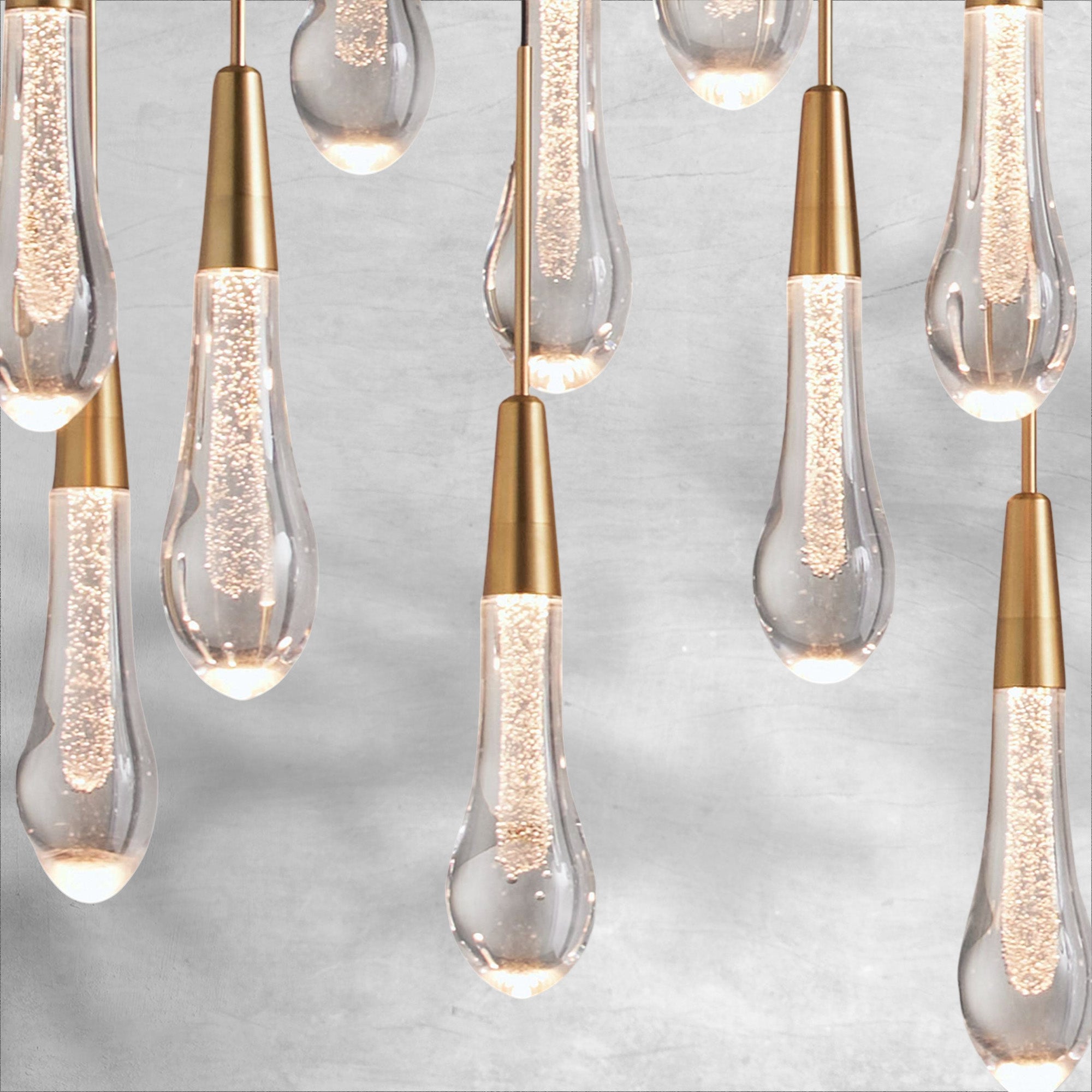 Soltaire Linear Chandelier 37"50"70"