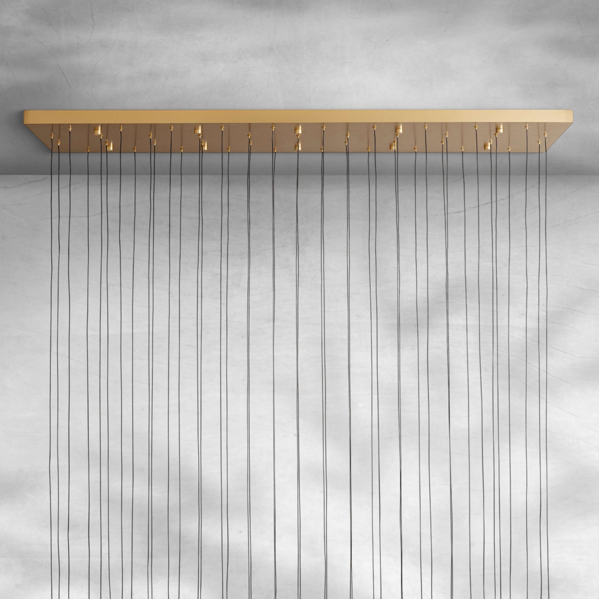 Soltaire Linear Chandelier 37"50"70"