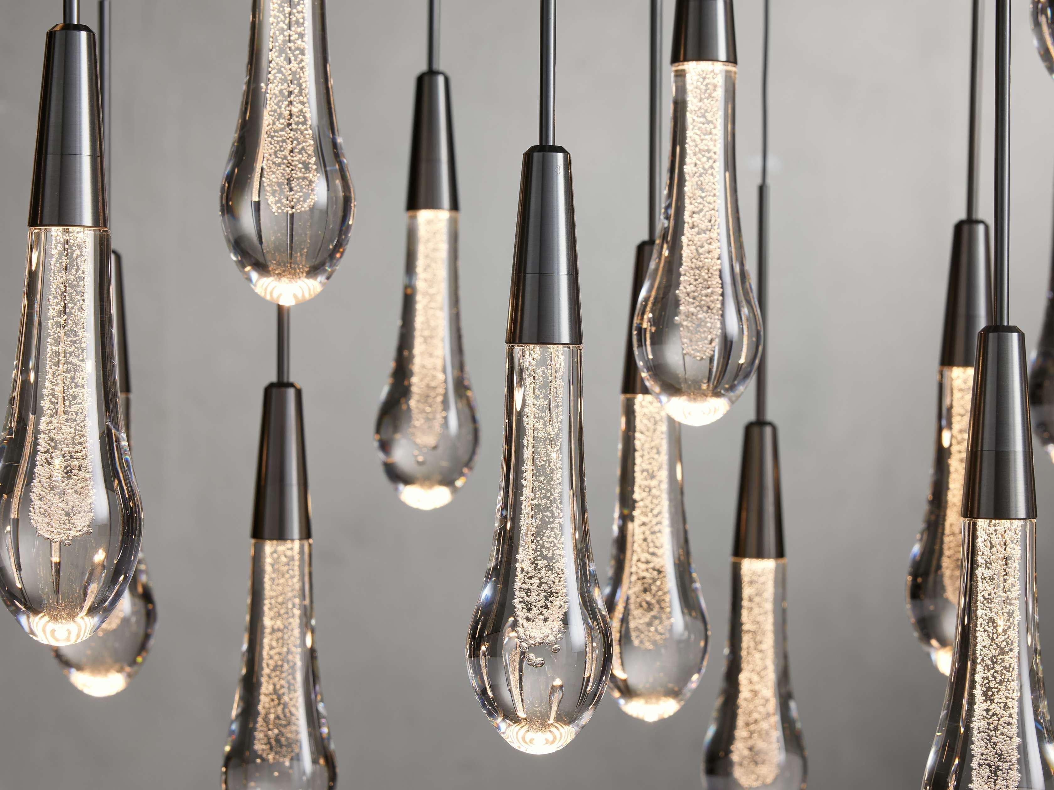 Soltaire Round Chandelier 17" 24" 36“ 48''58“