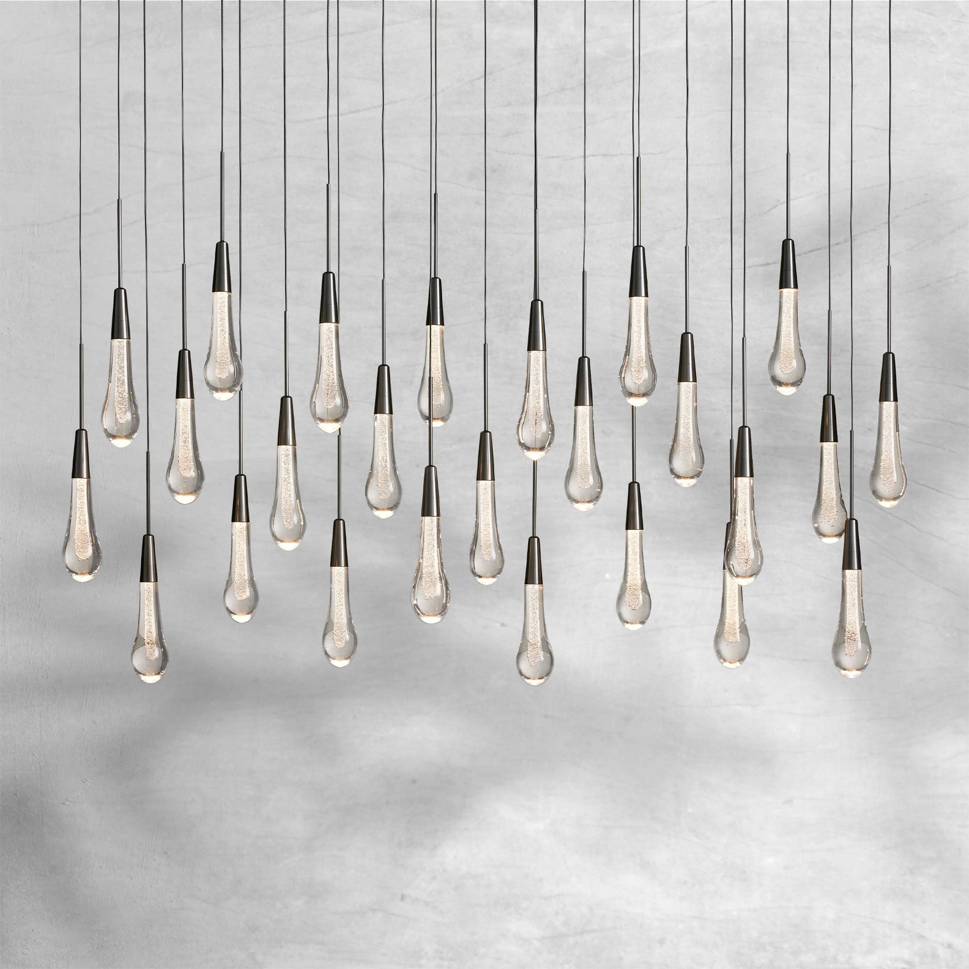 Soltaire Linear Chandelier 37"50"70"87"120"