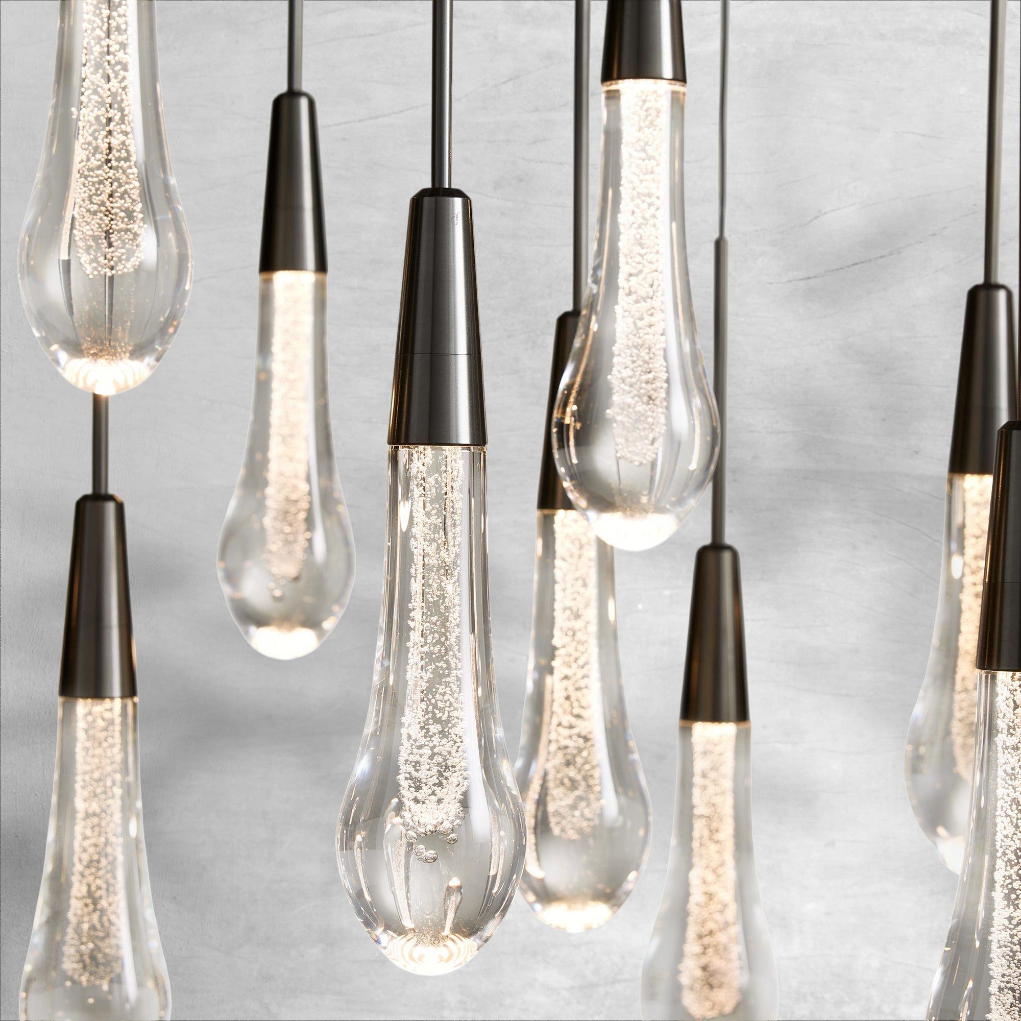 Soltaire Linear Chandelier 37"50"70"