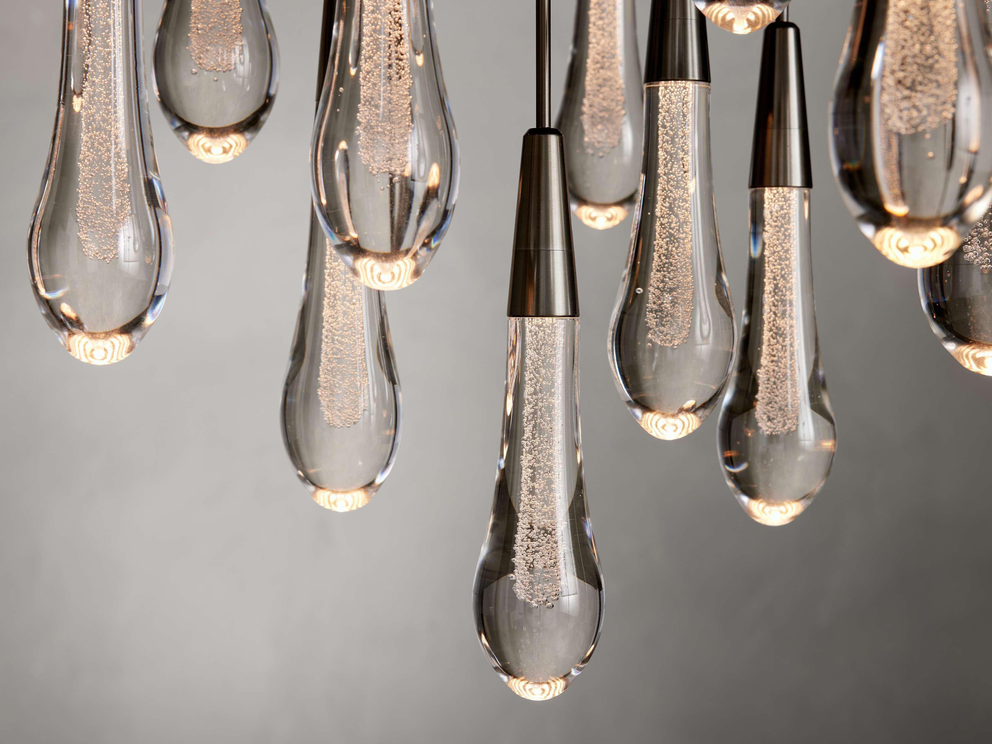 Soltaire Round Chandelier 17" 24" 36“ 48''58“