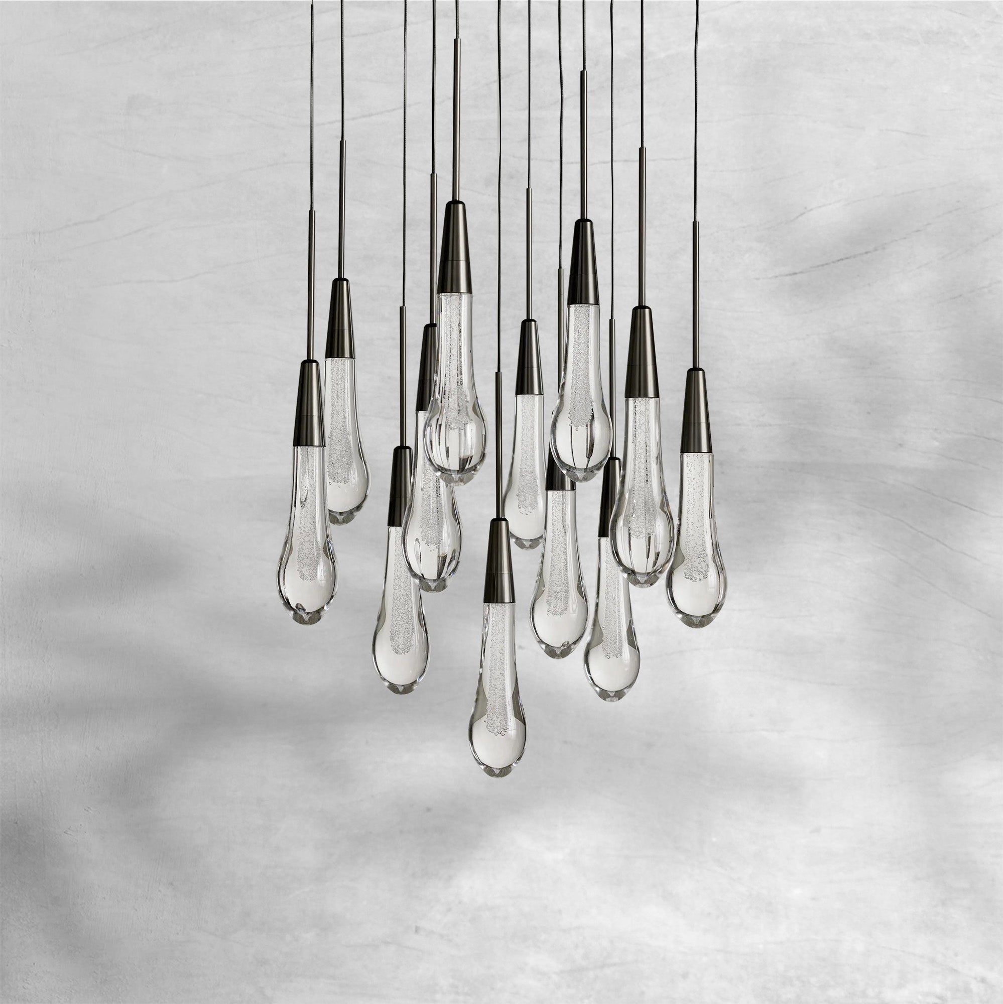 Soltaire Round Chandelier 17"24"36"48''58"