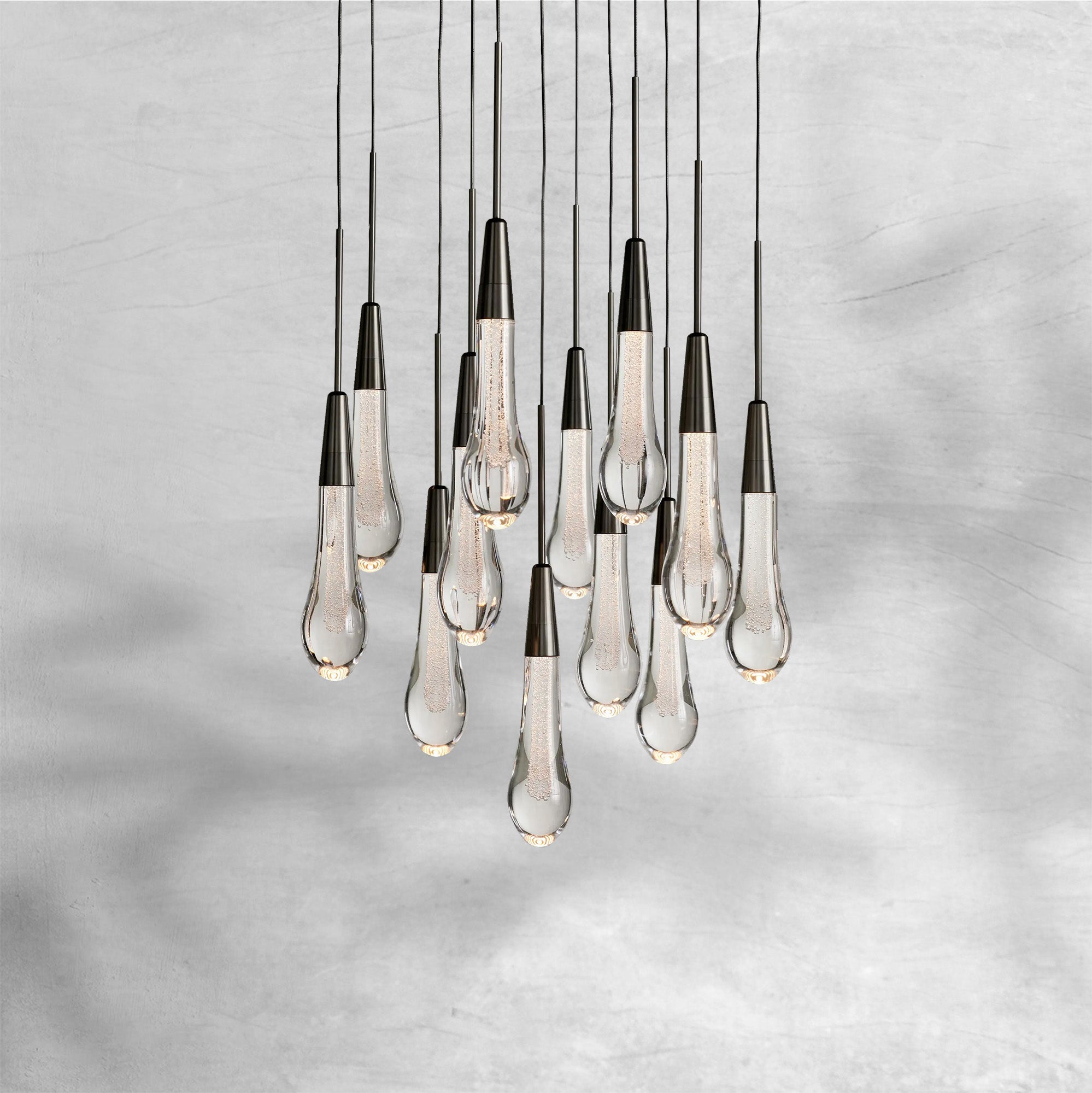 Soltaire Round Chandelier 17"24"36"48''58"