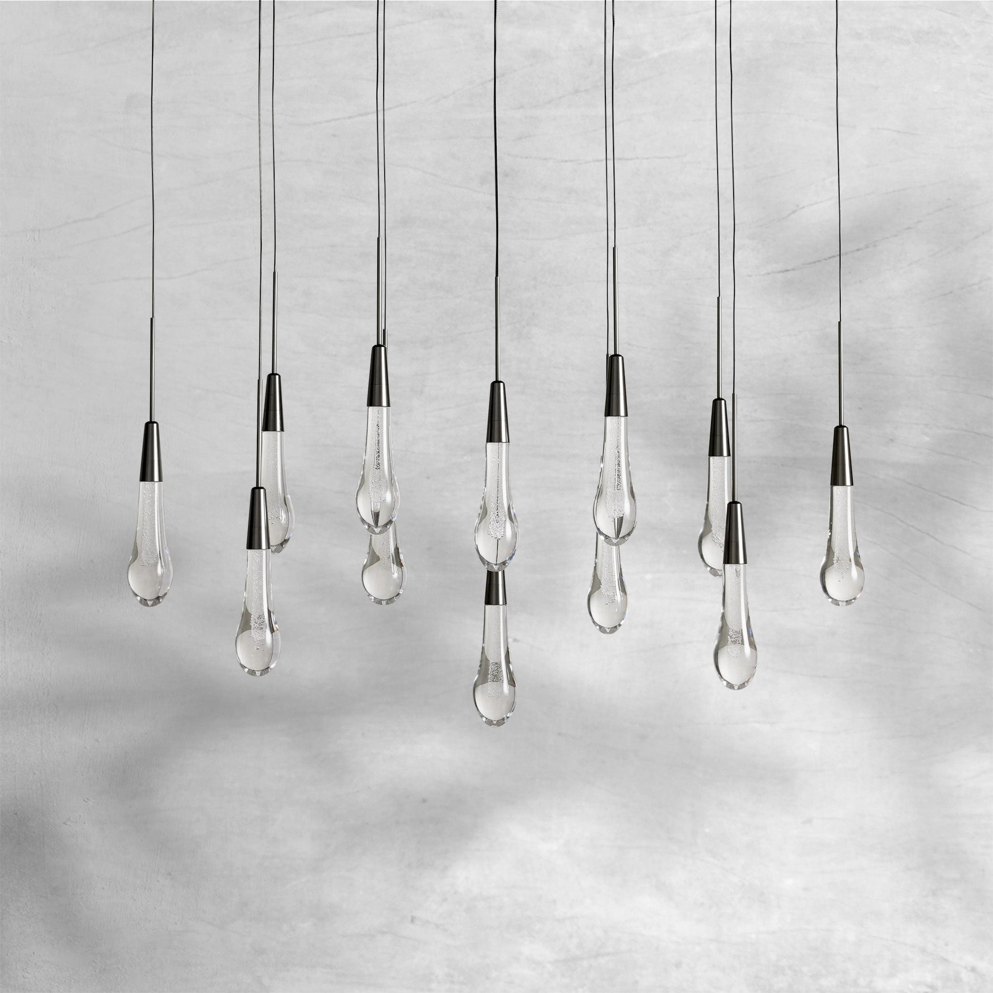 Soltaire Linear Chandelier 37"50"70"87"120"