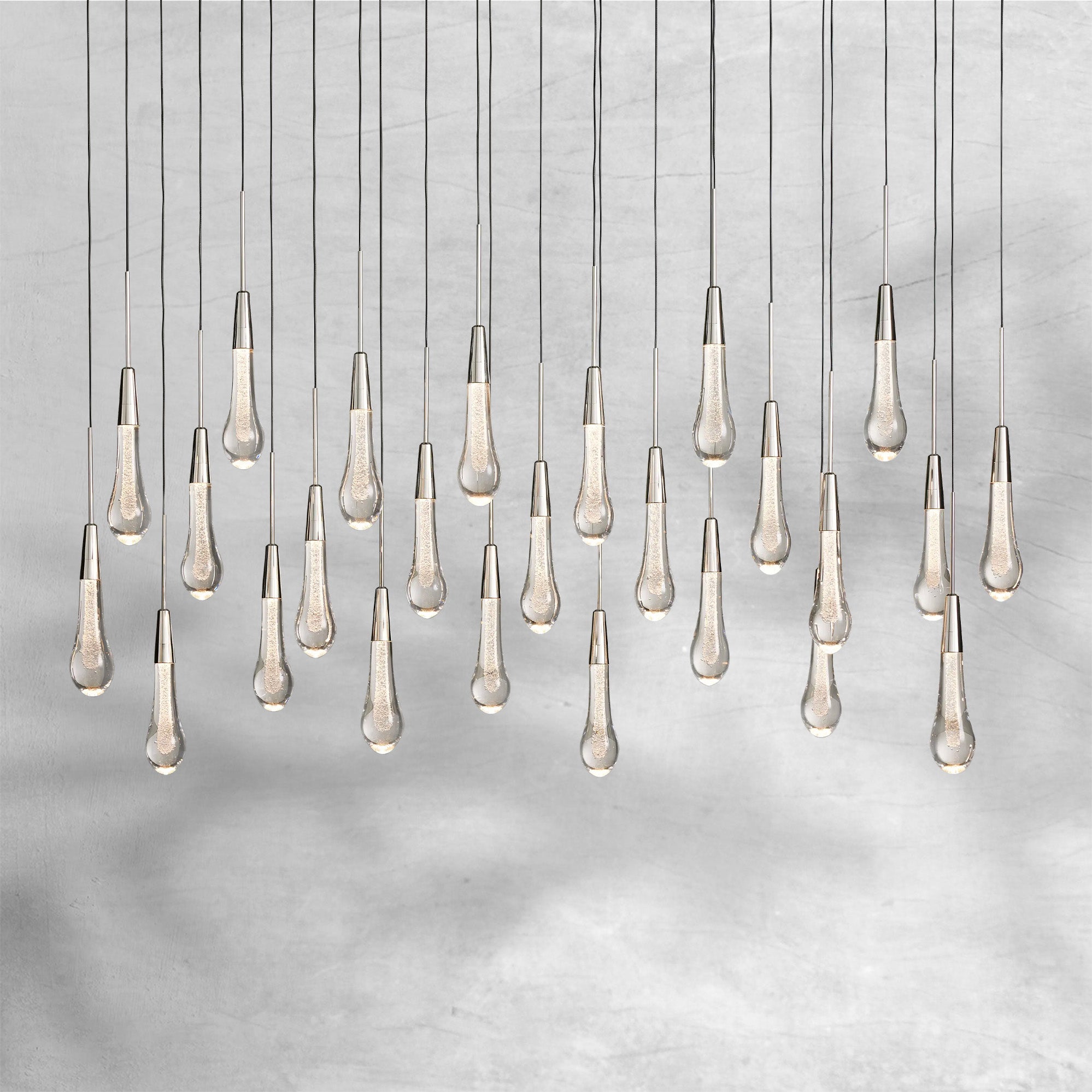 Soltaire Linear Chandelier 37"50"70"87"120"