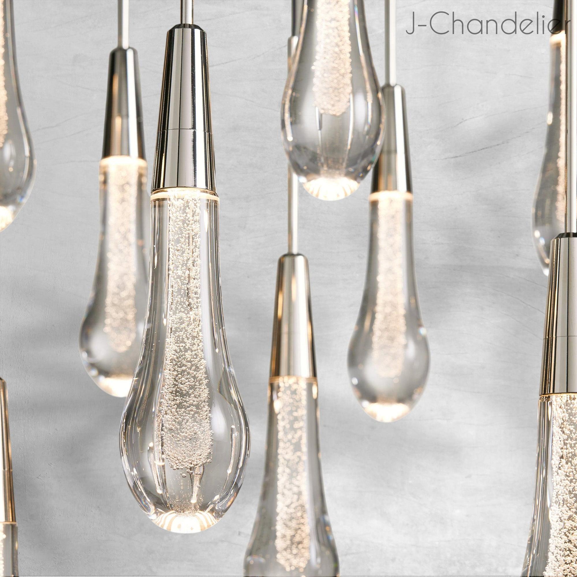 Soltaire Linear Chandelier 37"50"70"87"120"