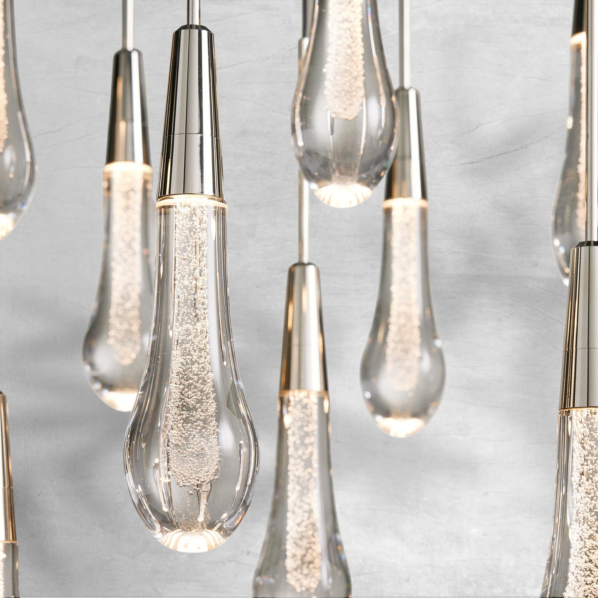 Soltaire Linear Chandelier 37"50"70"