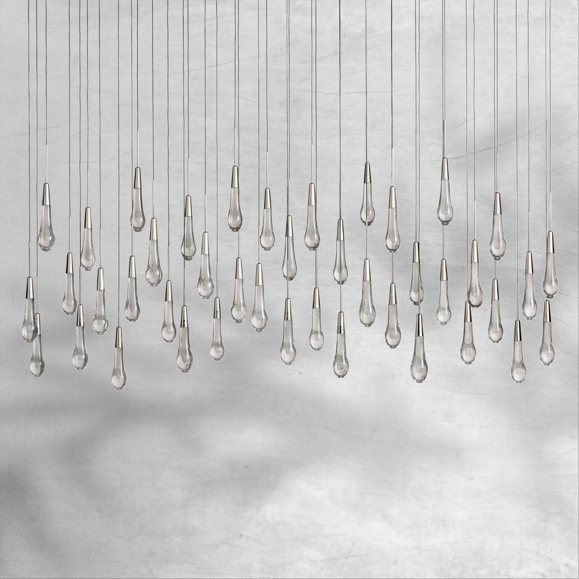 Soltaire Linear Chandelier 37"50"70"