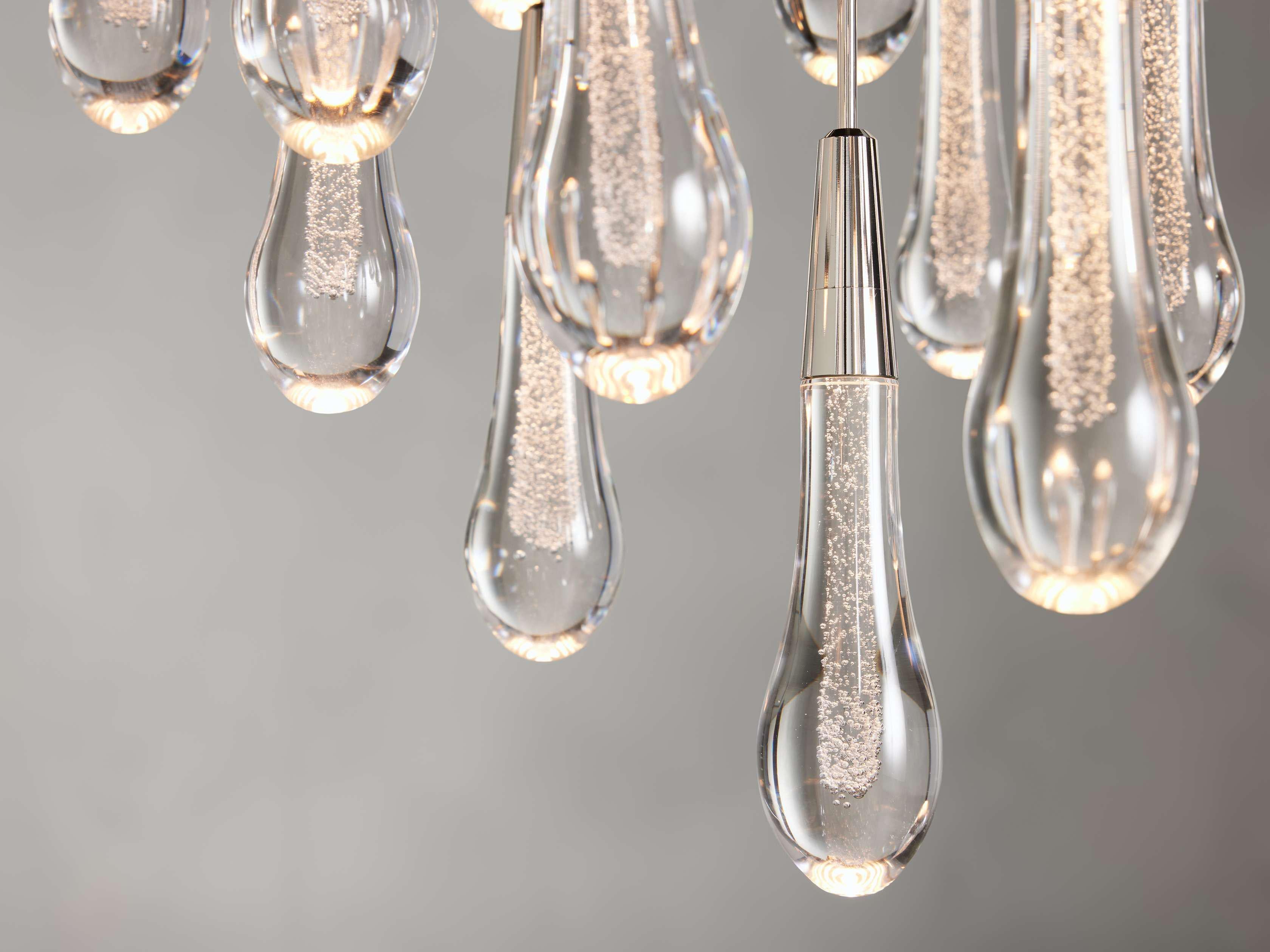 Soltaire Round Chandelier 17" 24" 36“ 48''58“
