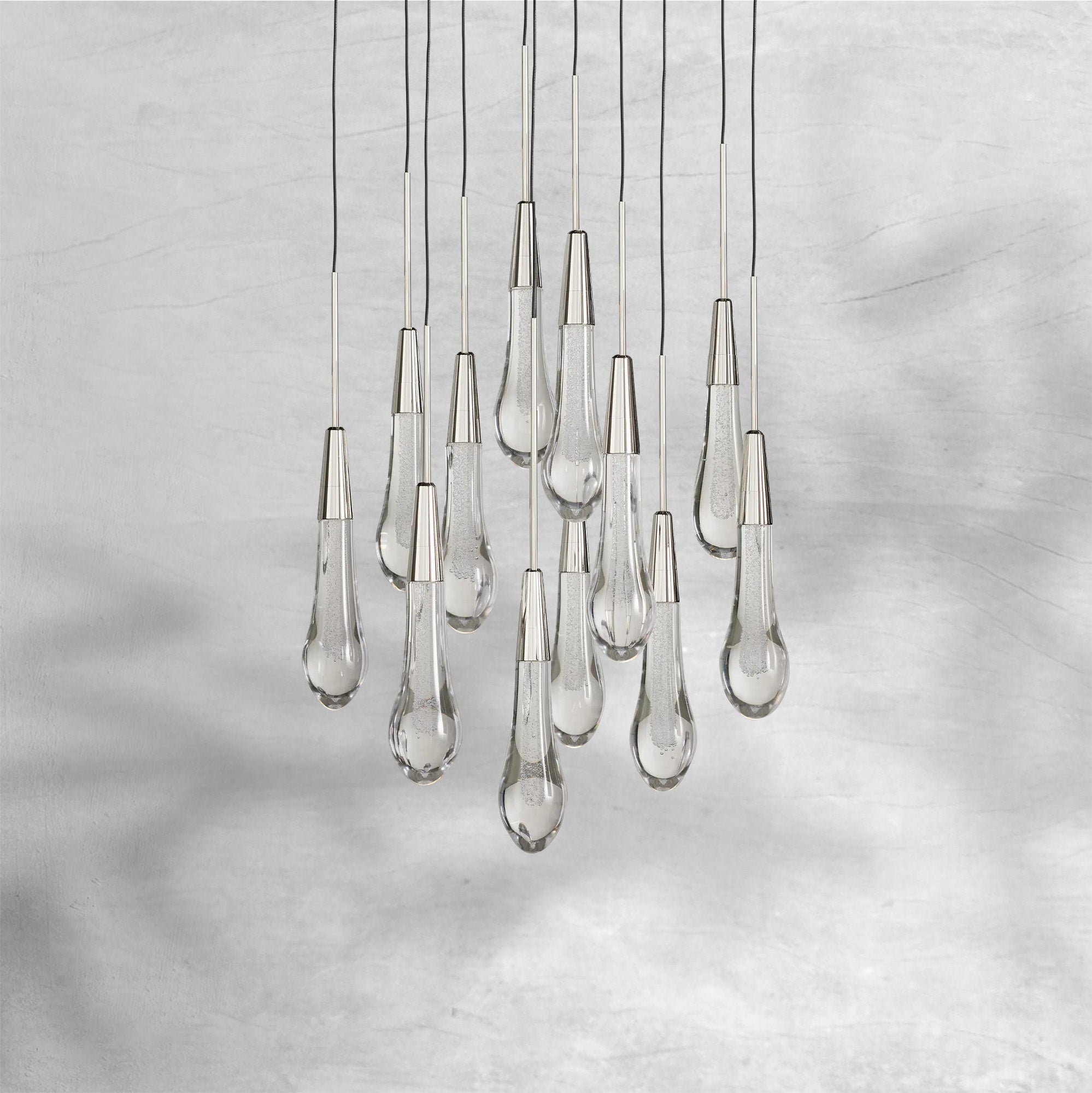 Soltaire Round Chandelier 17"24"36"48''58"