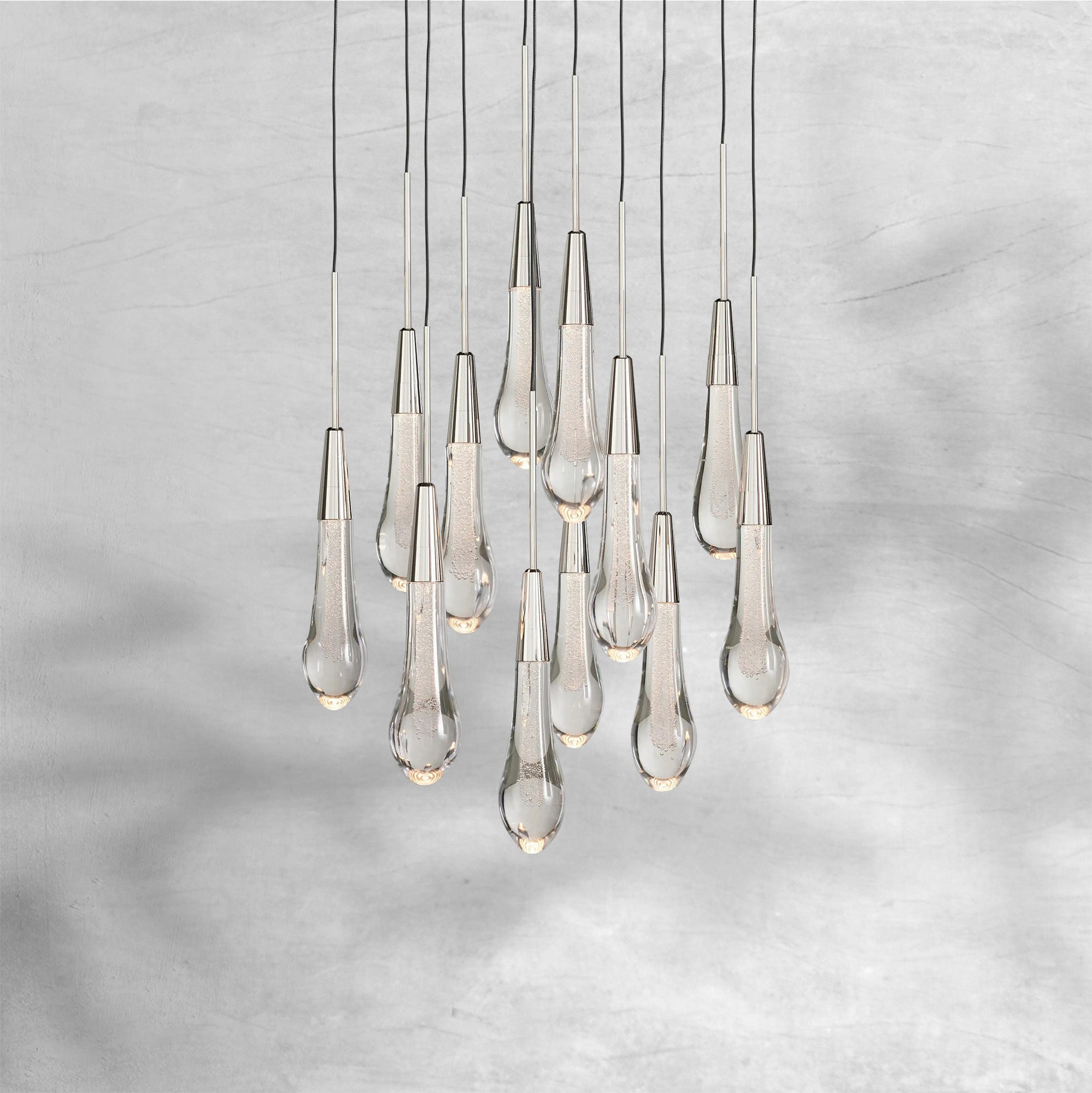 Soltaire Round Chandelier 17"24"36"48''58"