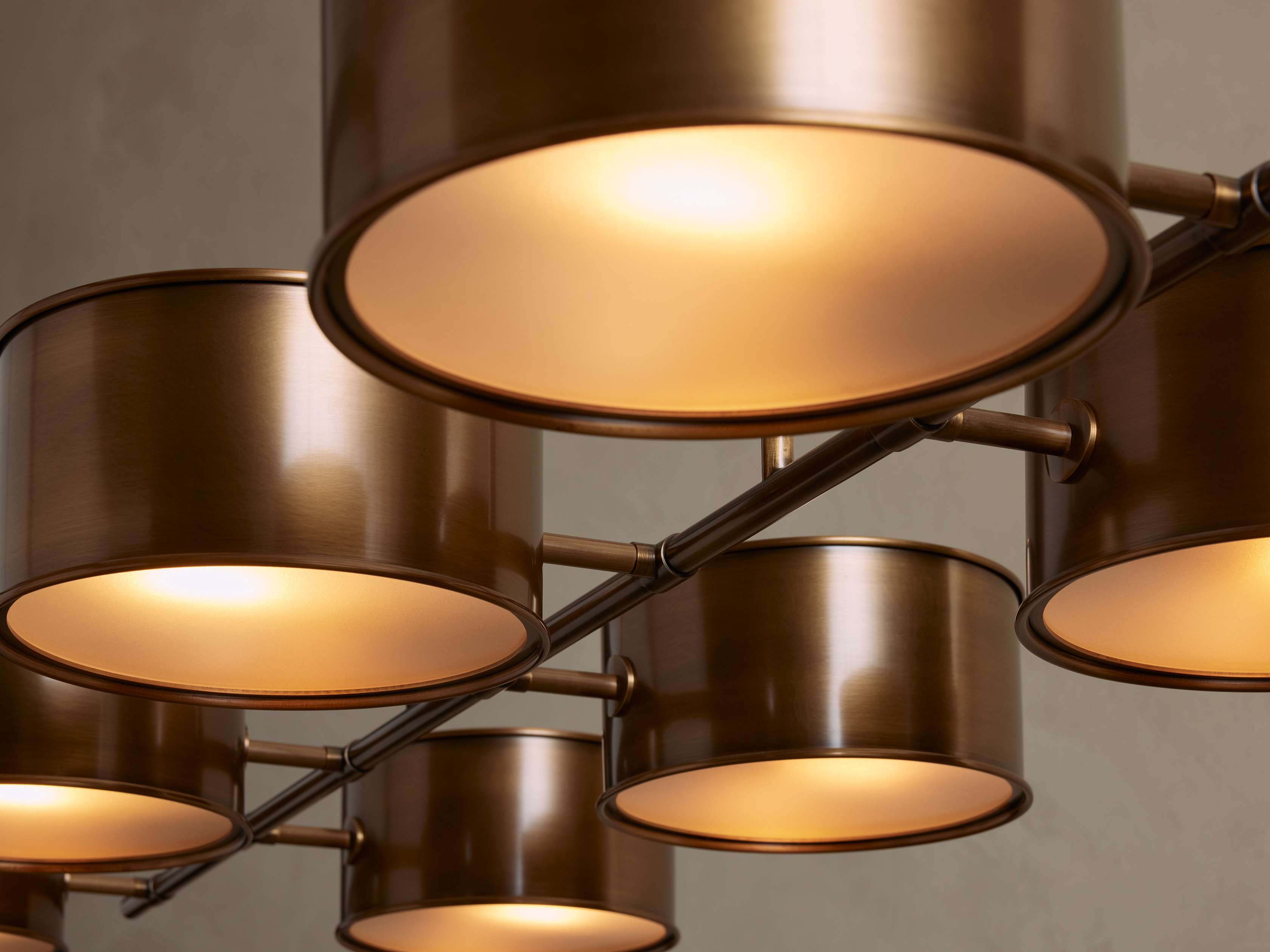 Daphne Metal Linear Chandelier 62''72''