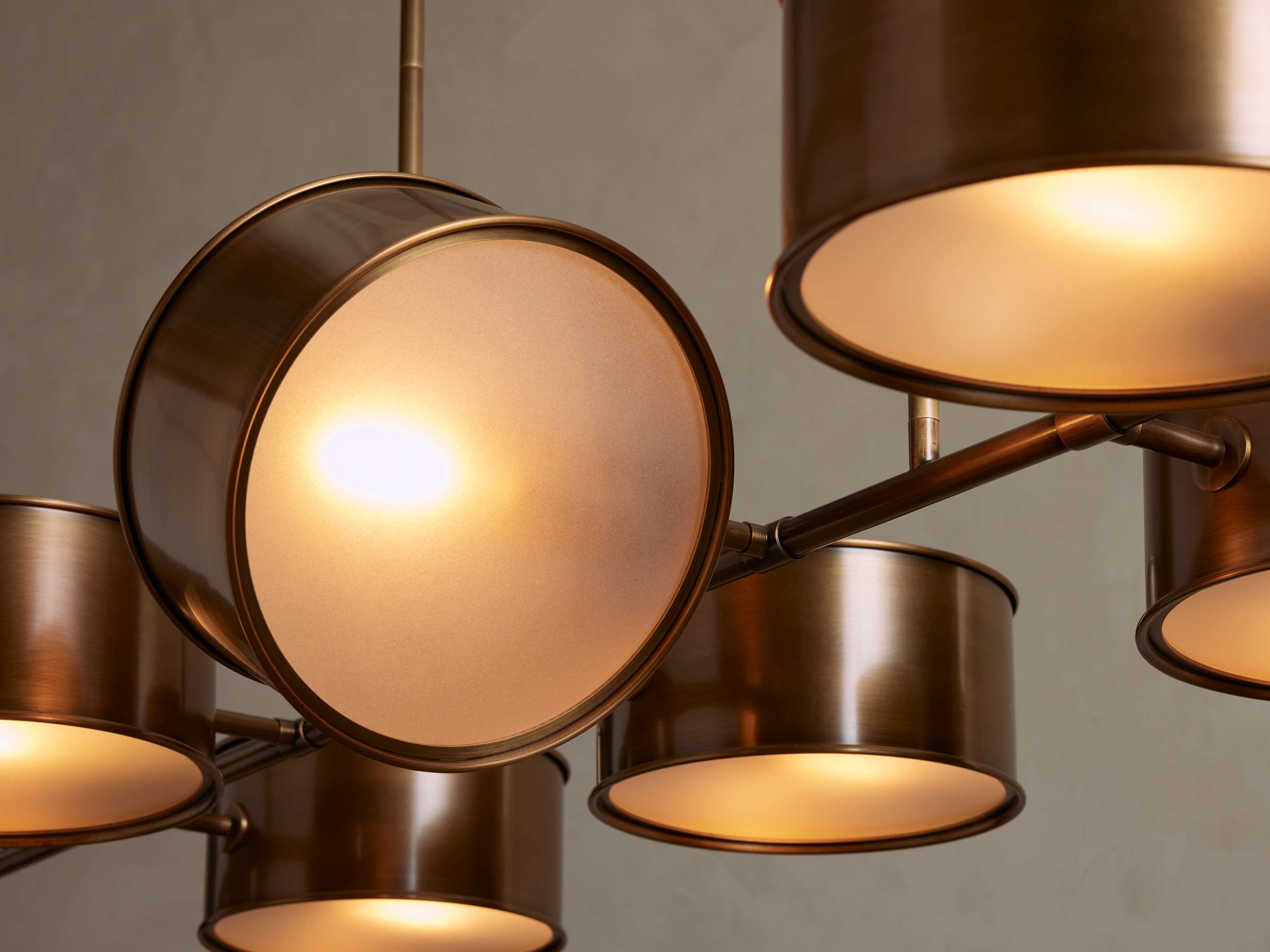 Daphne Metal Linear Chandelier 62''72''