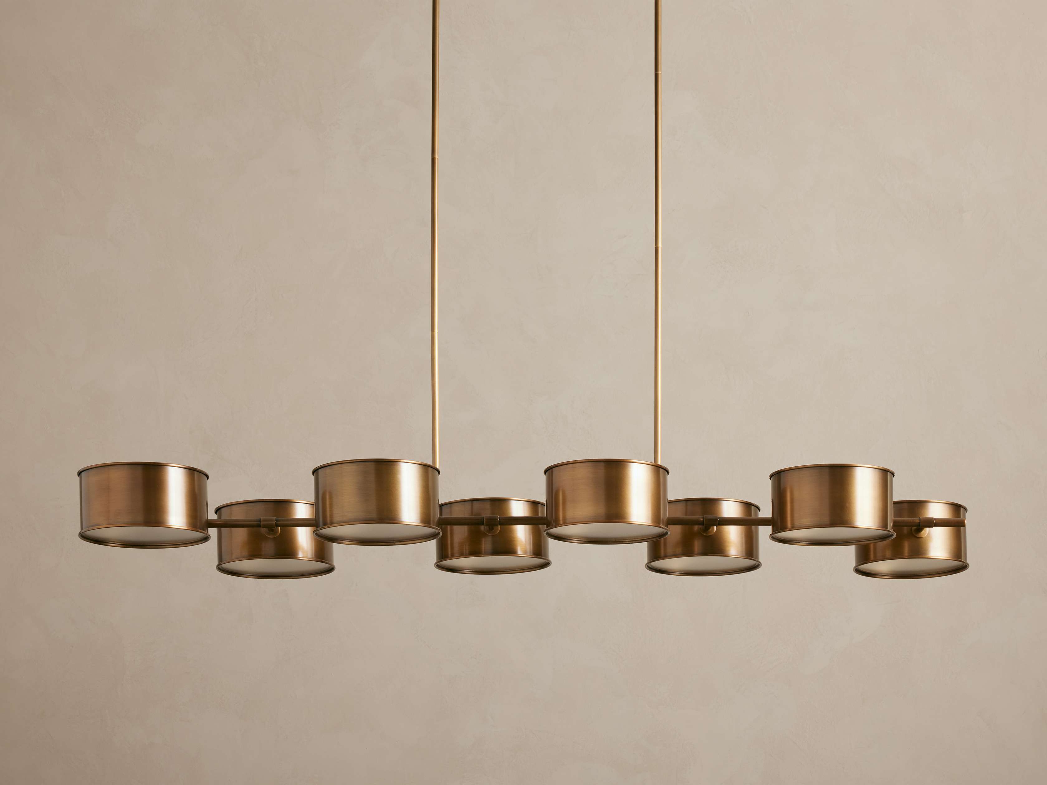 Daphne Metal Linear Chandelier 62''72''