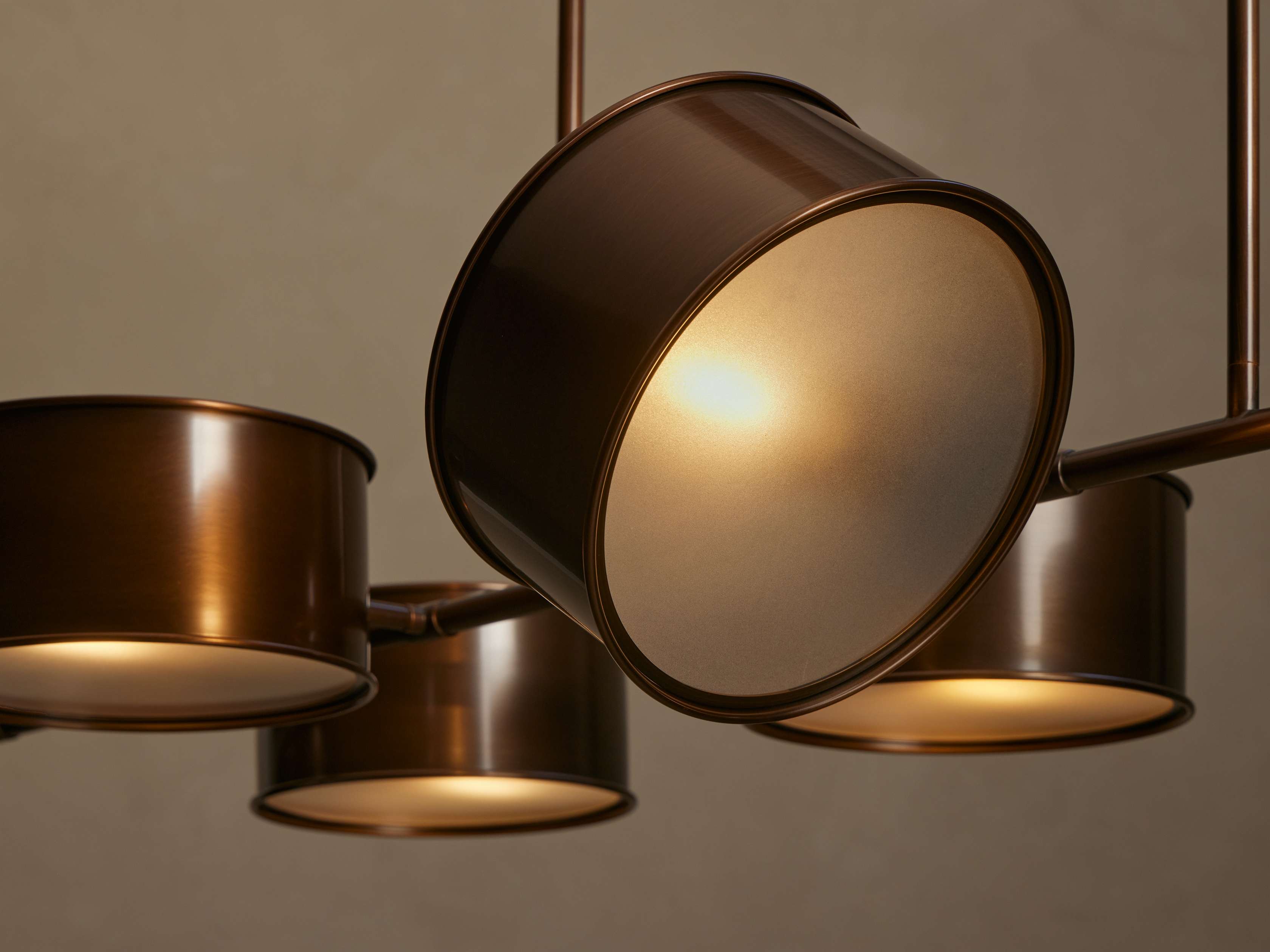 Daphne Metal Linear Chandelier 62''72''