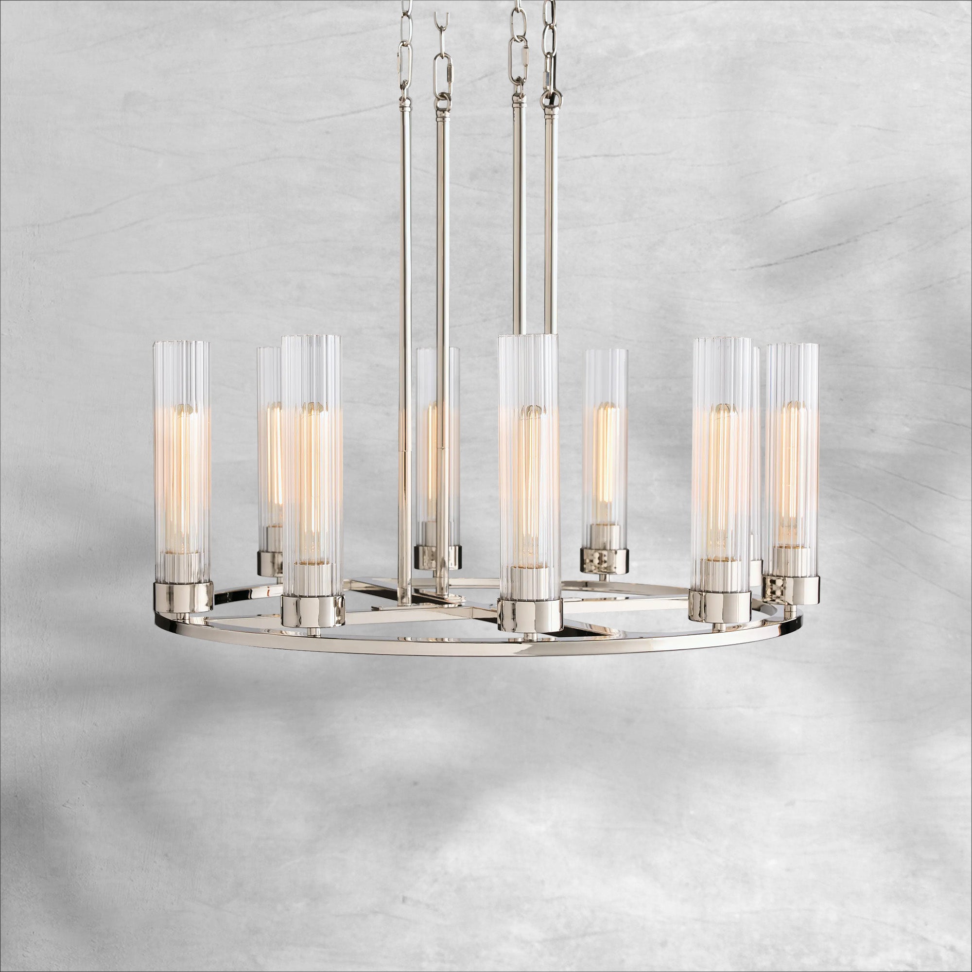 Andreas Round Chandelier 10/12 Light