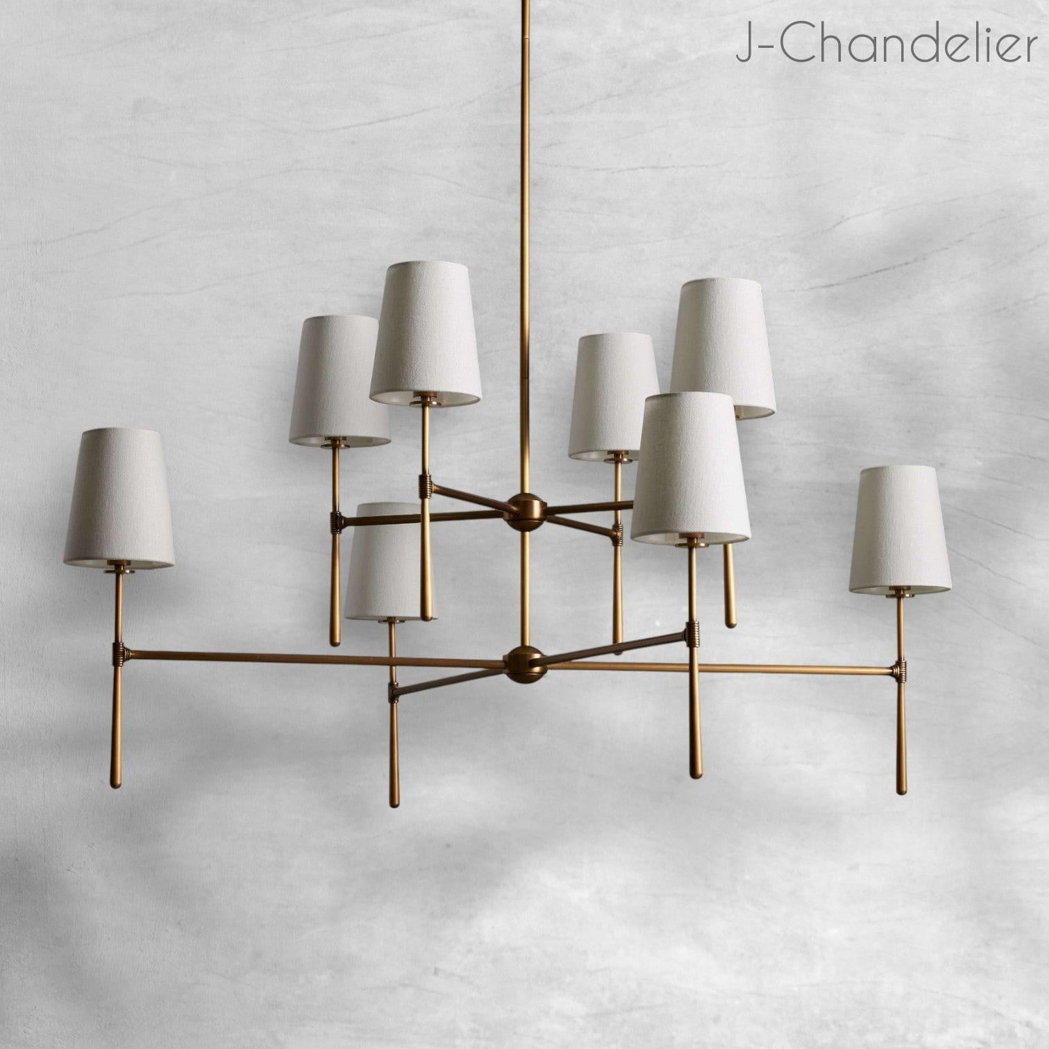 Rhodes 2-Tier Round Chandelier