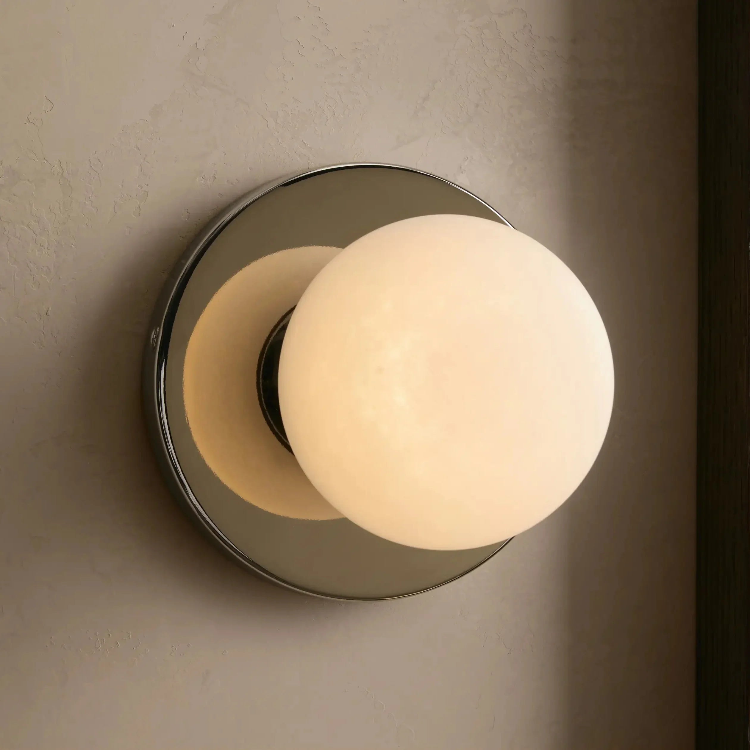 Girouette  Alabaster Sconce