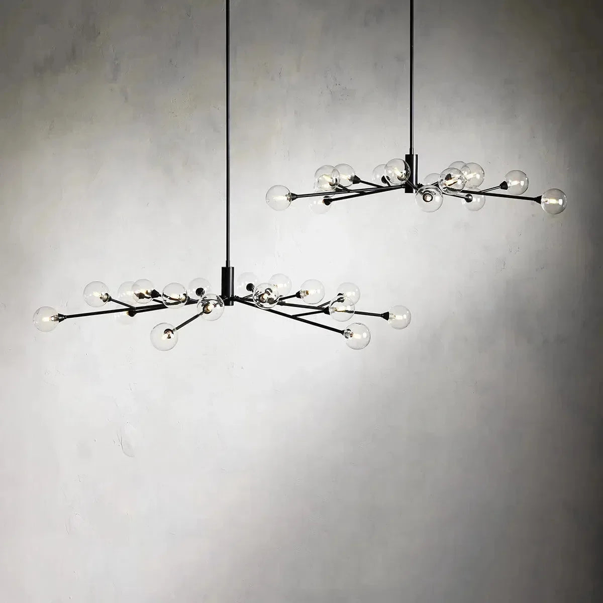 Apollo Round Chandelier 36"47"59"