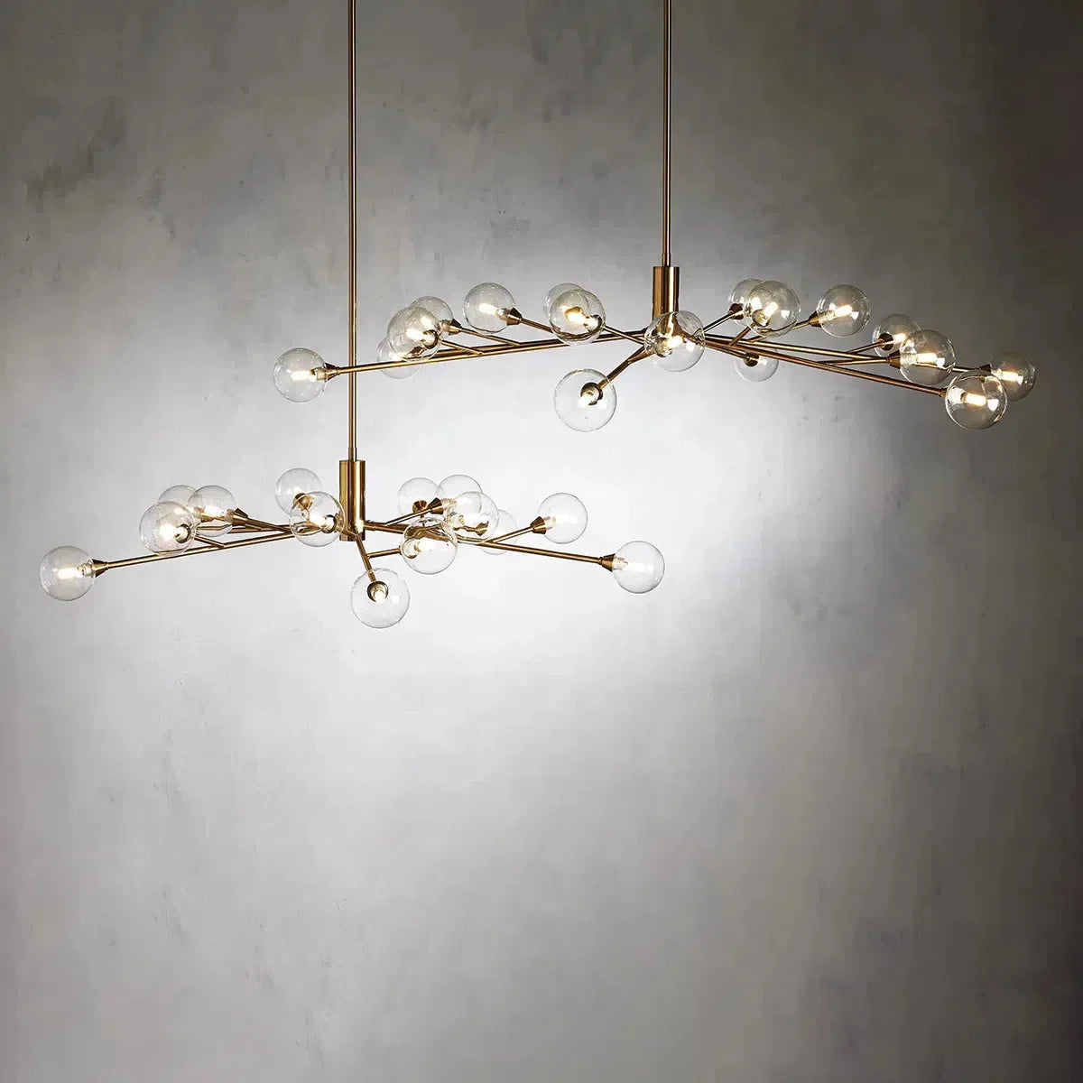 Apollo Round Chandelier 36"47"59"