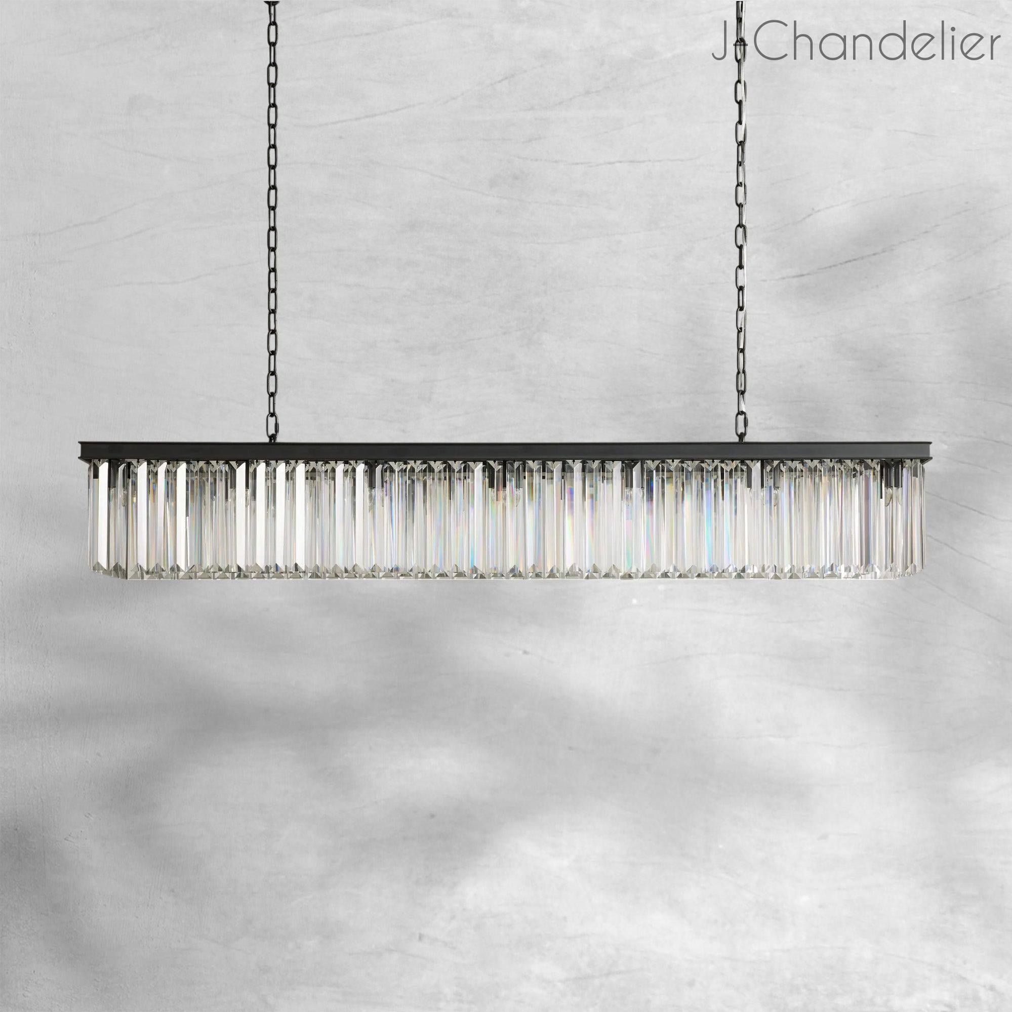 Leyland Rectangular Chandelier 60''72''