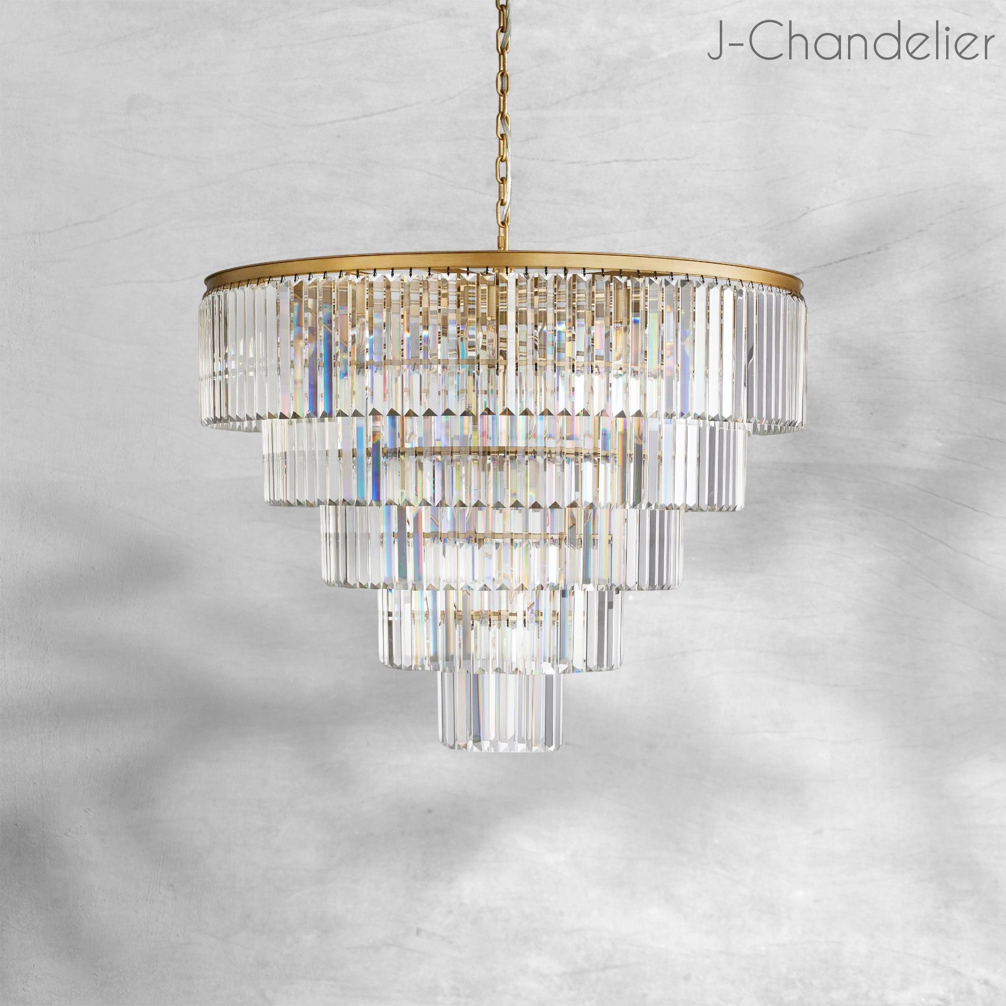 Leyland Tiered Round Chandelier