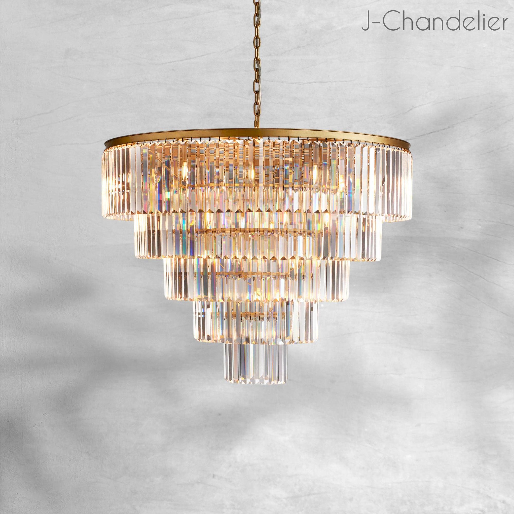 Leyland Tiered Round Chandelier