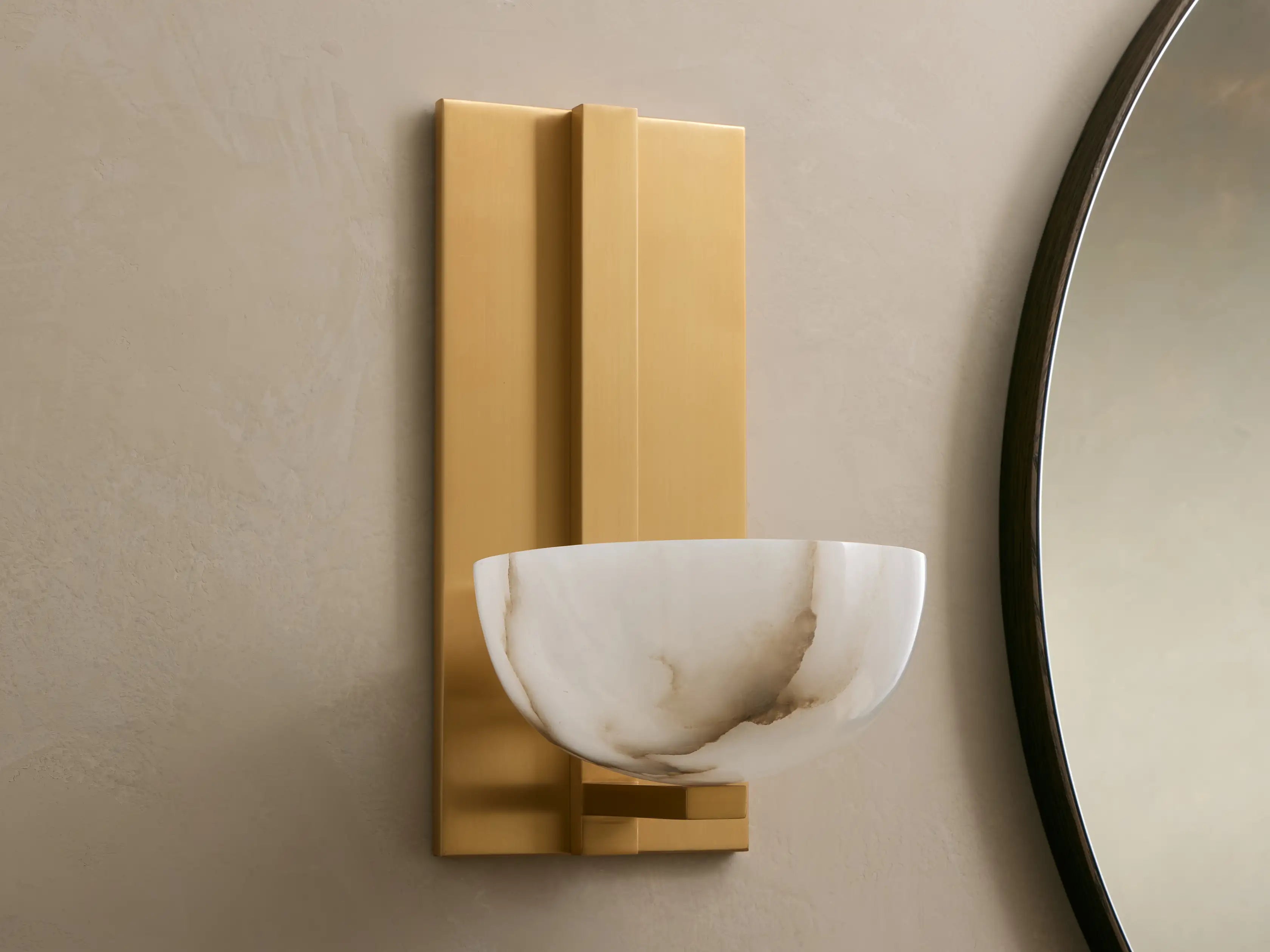 Belmira Alabaster Sconce