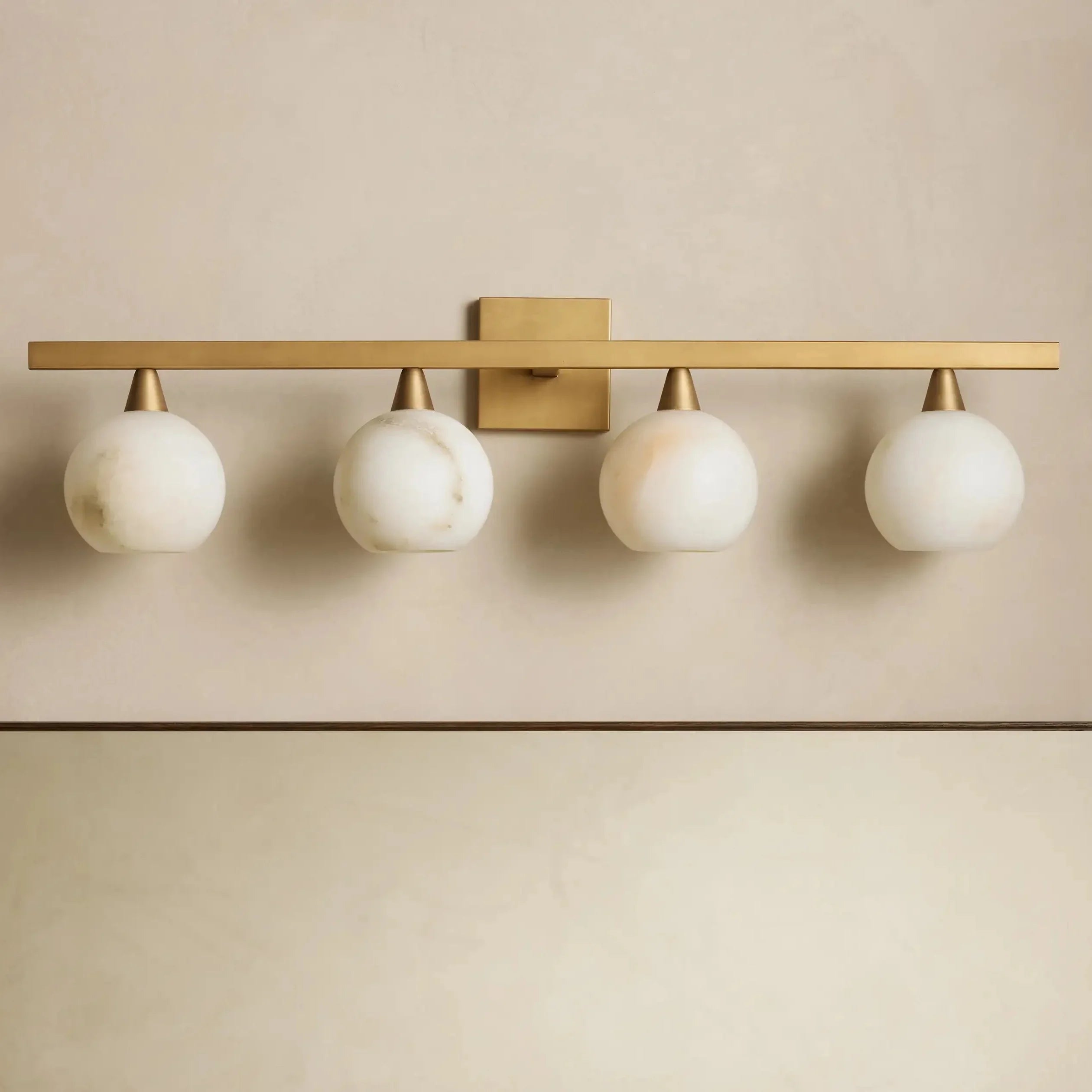 Arica Alabaster Sconce 4 Light