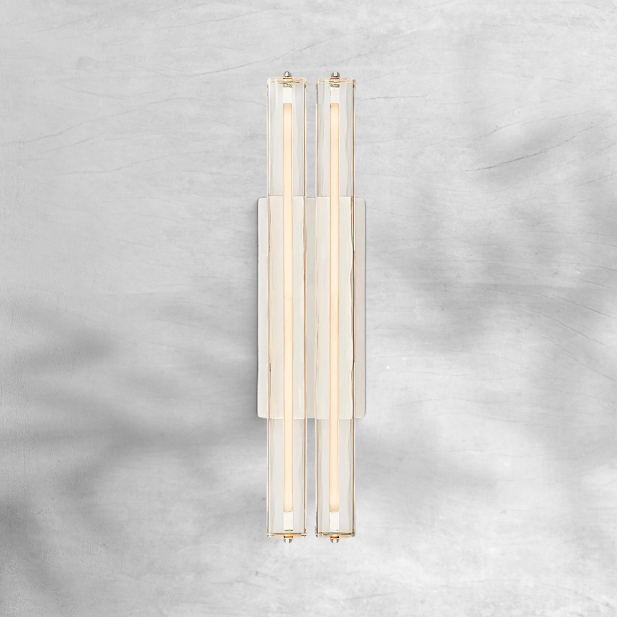 Auduban Crystal Double Sconce