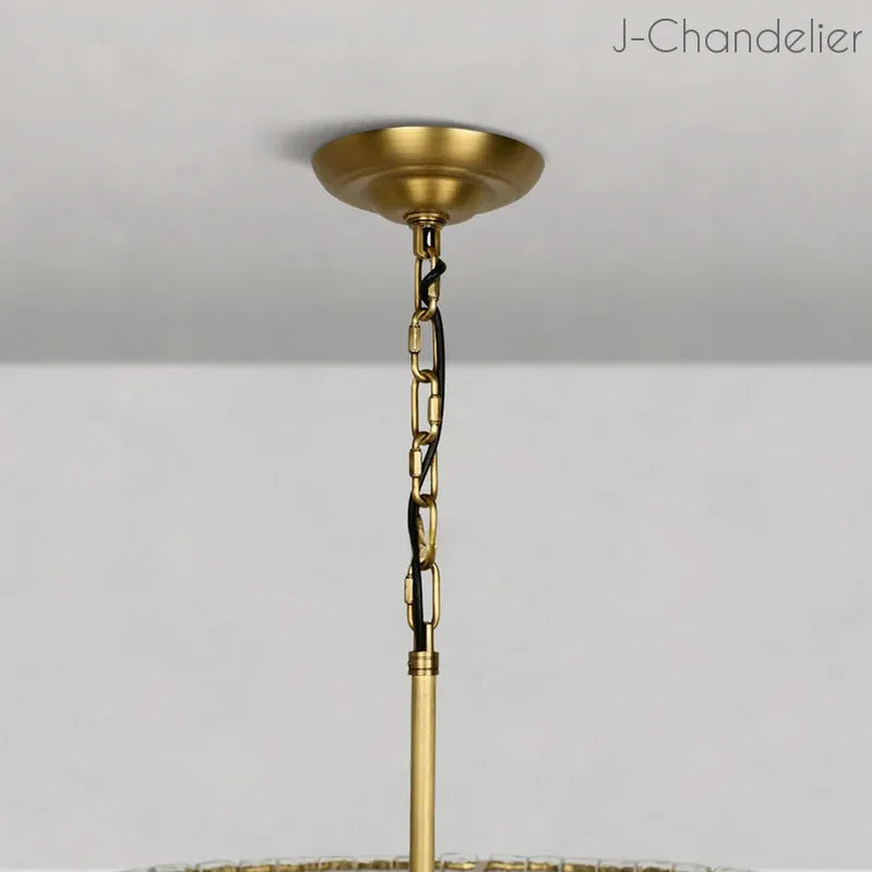 Ghiaccio Round Chandelier 24"36"48"60"