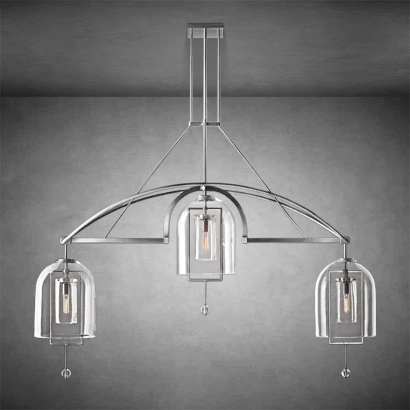 Fable Grand Linear Chandelier 73" 3-Lights
