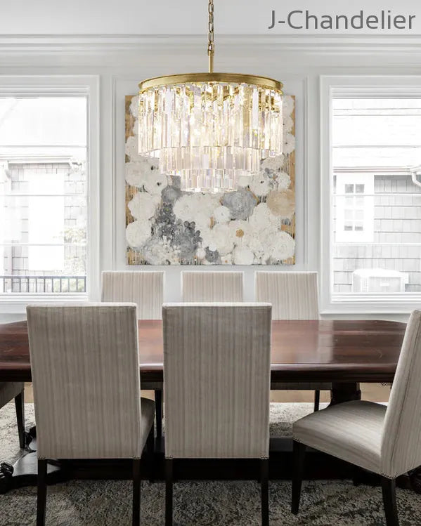 1920s Odaon Art Deco Round Chandelier 20"32"44"