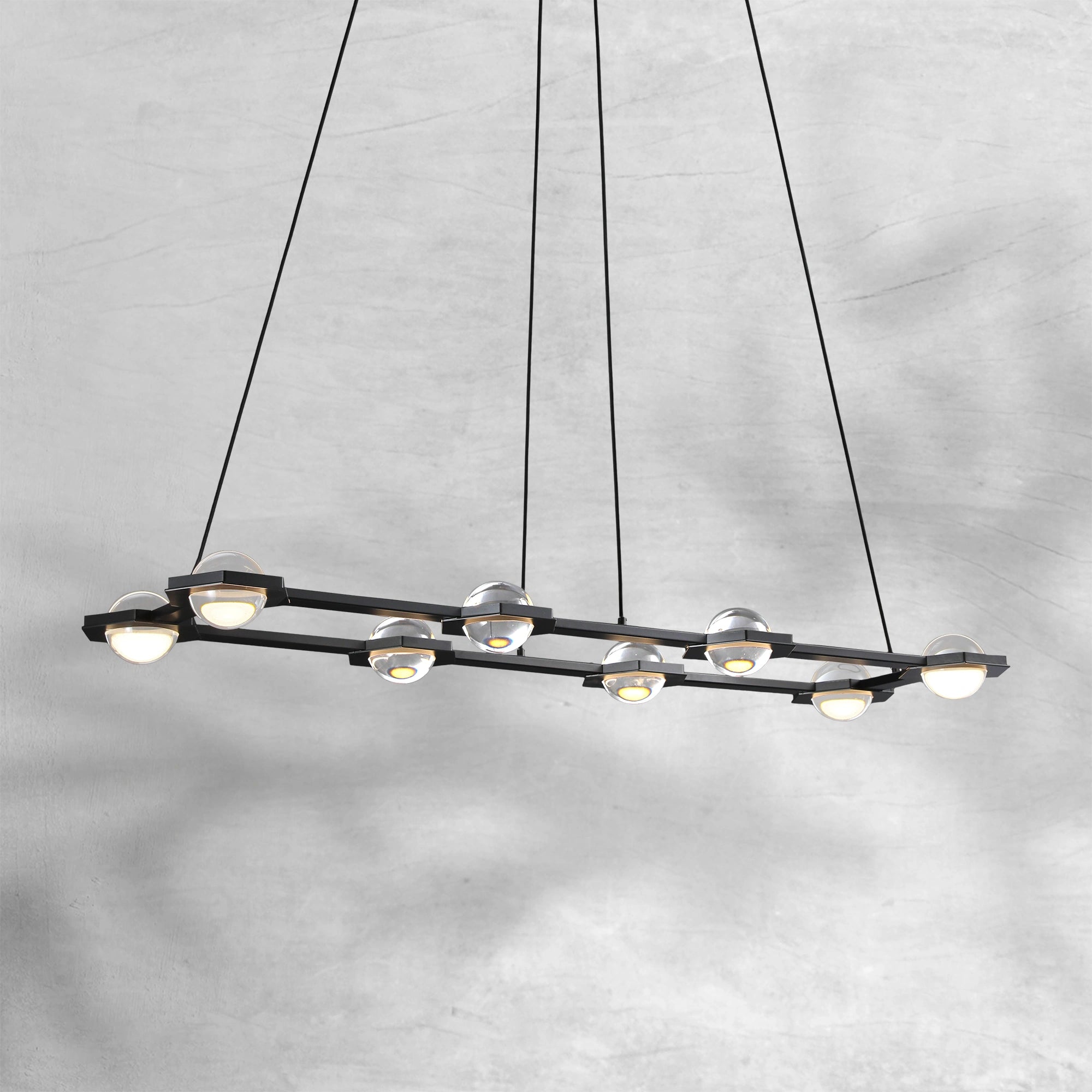 Eclatamt Rectangular Chandelier 54"72"