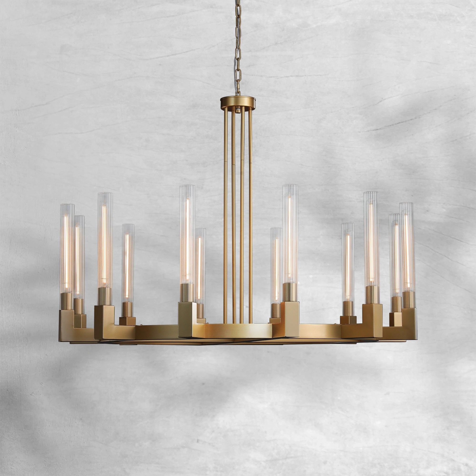 Cannel Round Chandelier 36"48"60"72"