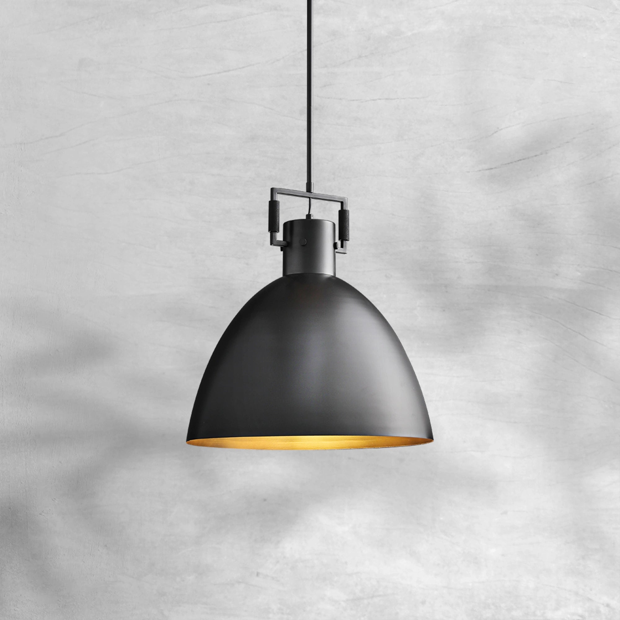 Machine Metal Cloche Pendant 10"14"18"