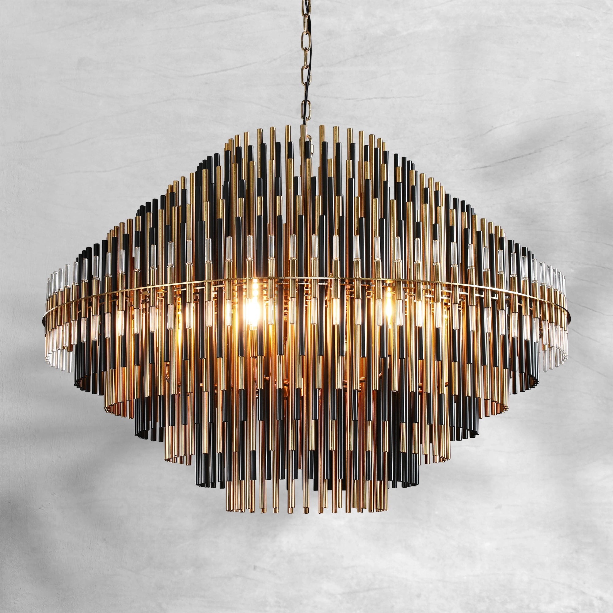 Emila Sculpture Round Chandelier 24", 32", 42"