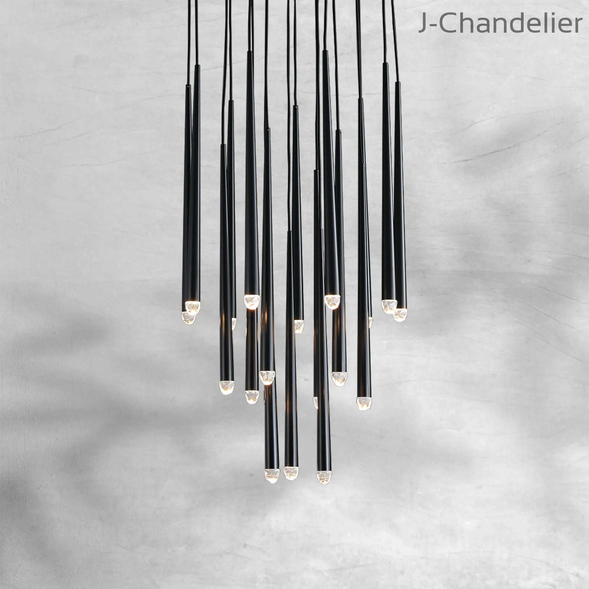 Aquitain Modern Round Chandelier 30"