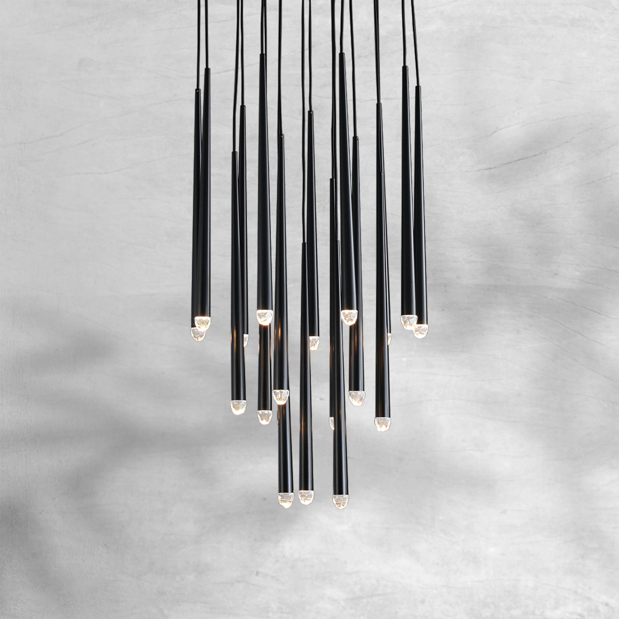 Aquitain Modern Round Chandelier 30"