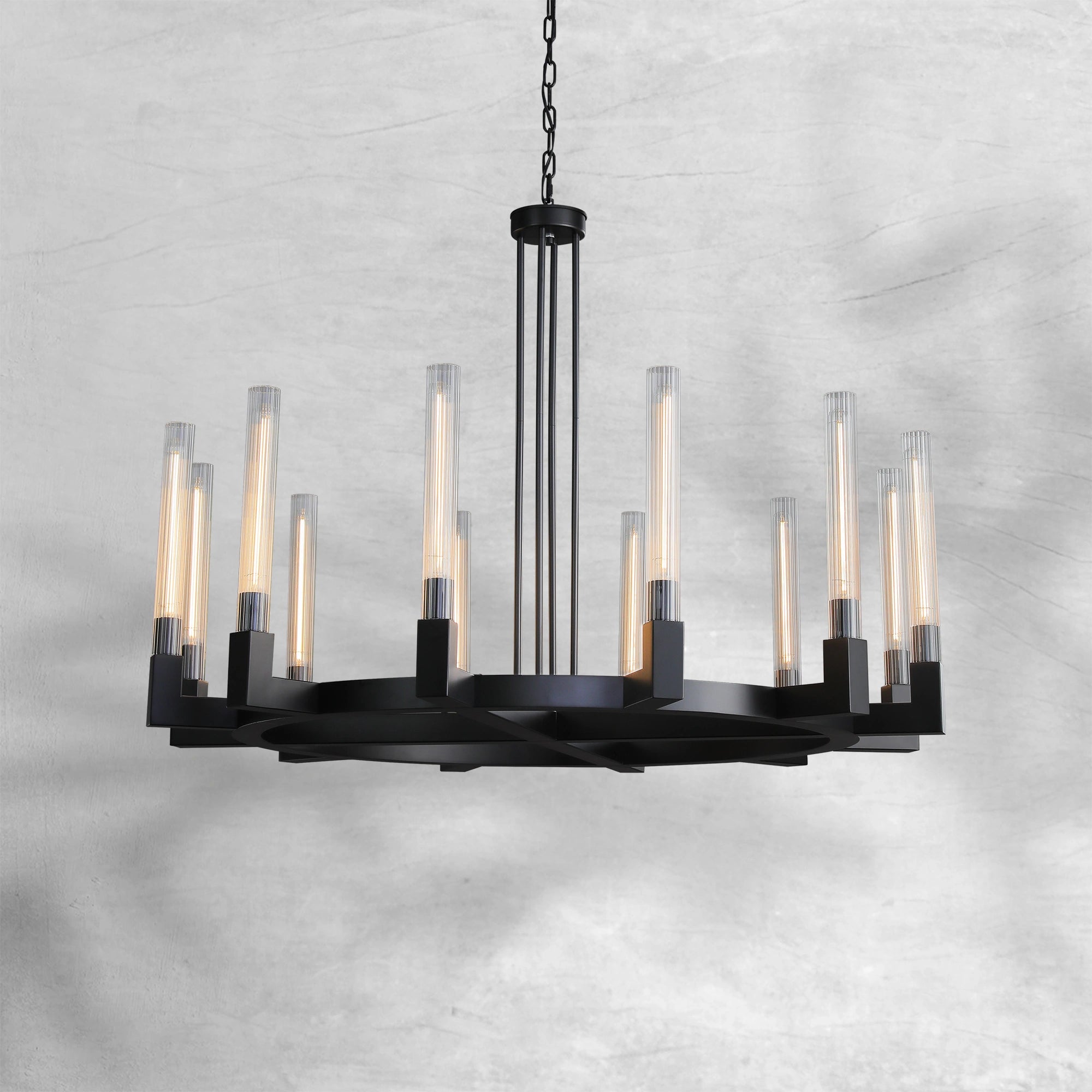 Cannel Round Chandelier 36"48"60"72"