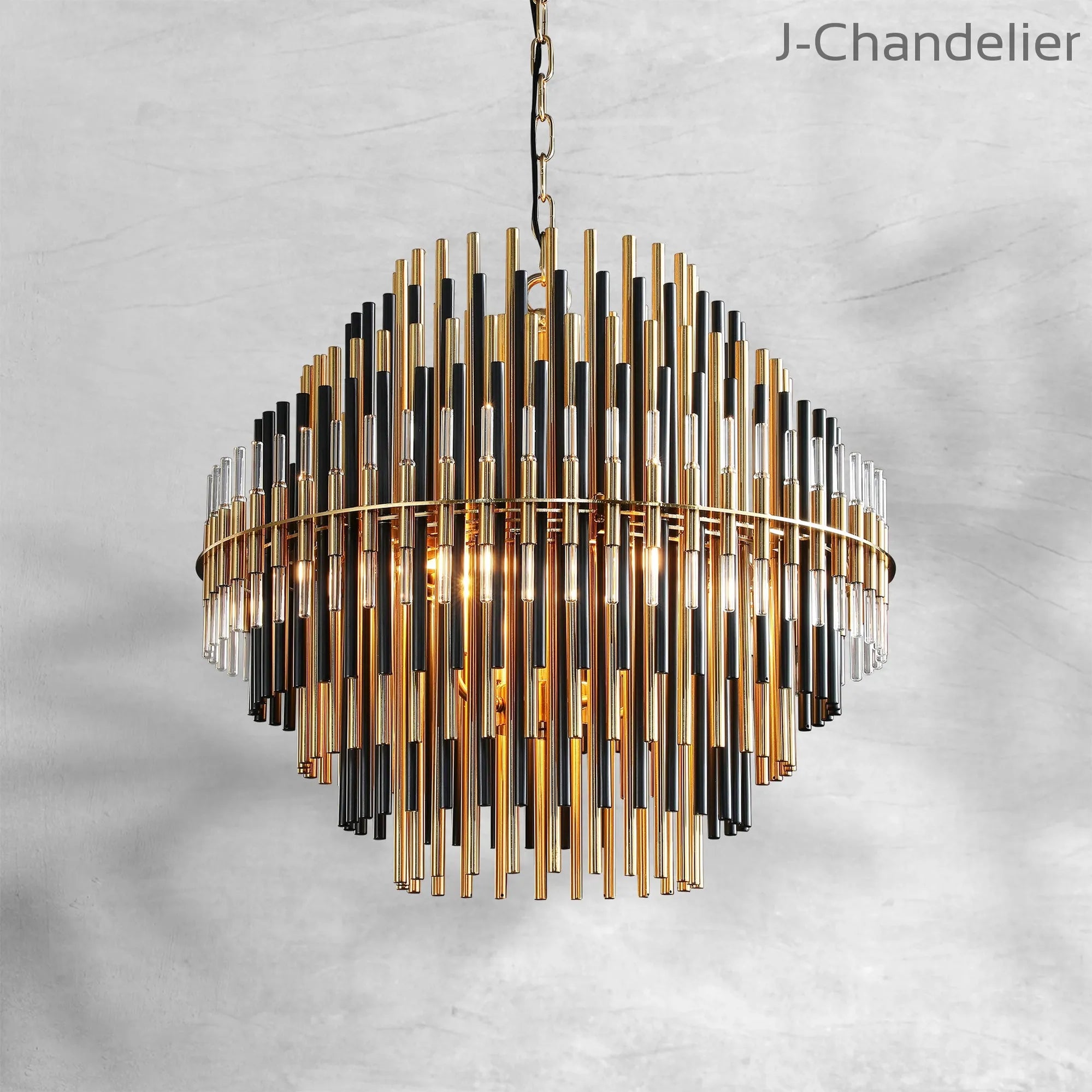 Emila Sculpture Round Chandelier 24", 32", 42"