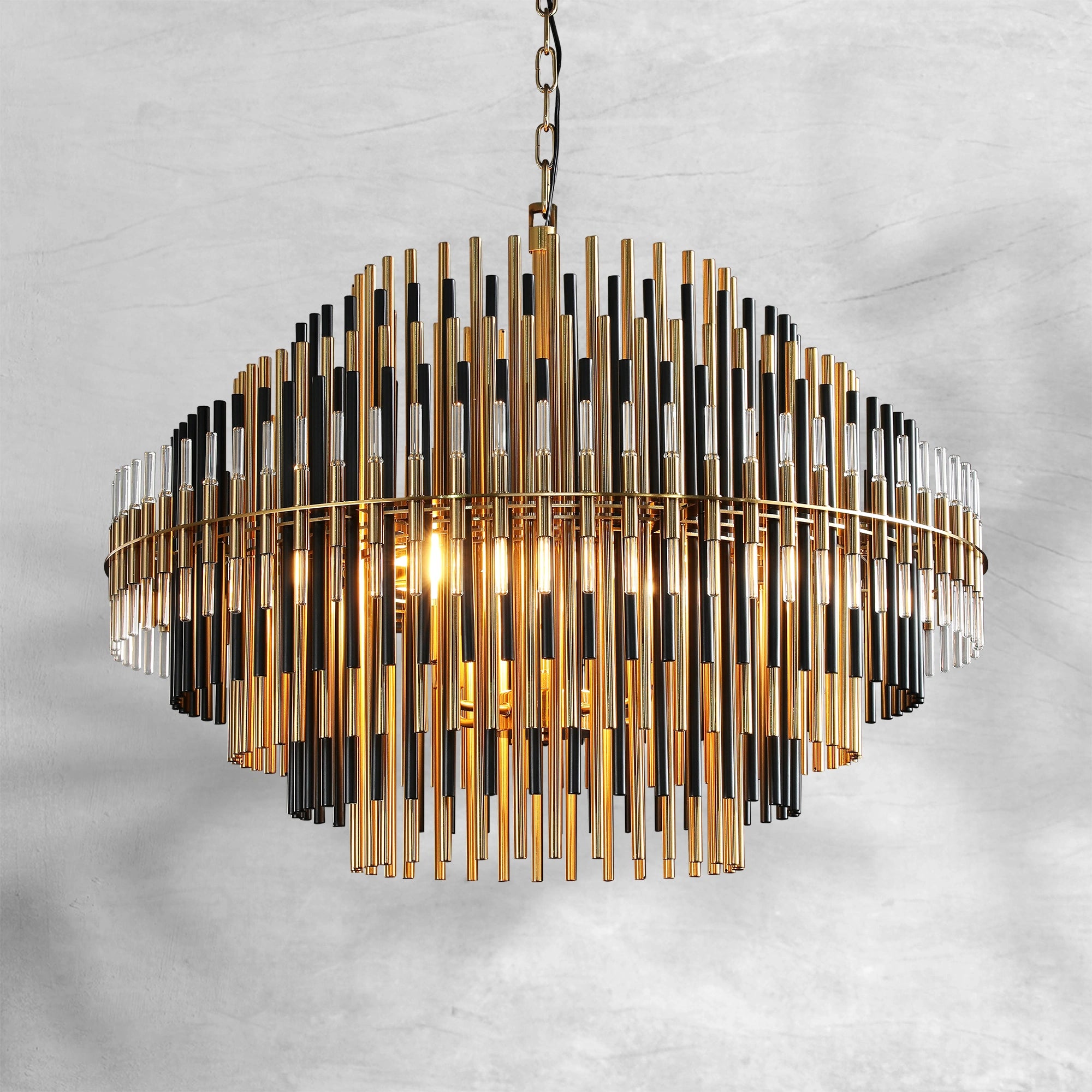 Emila Sculpture Round Chandelier 24", 32", 42"