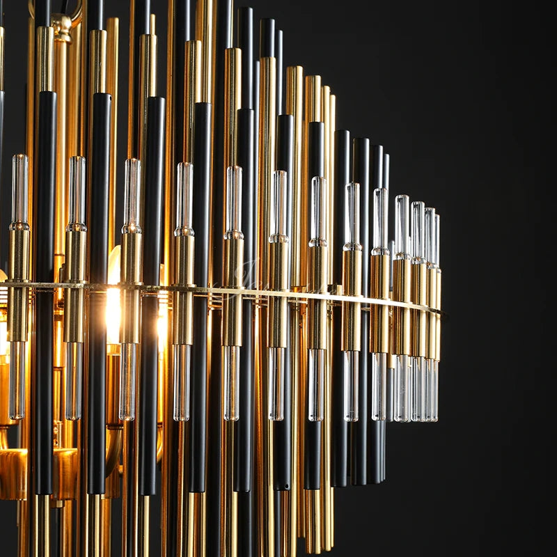 Emila Sculpture Round Chandelier 24", 32", 42"