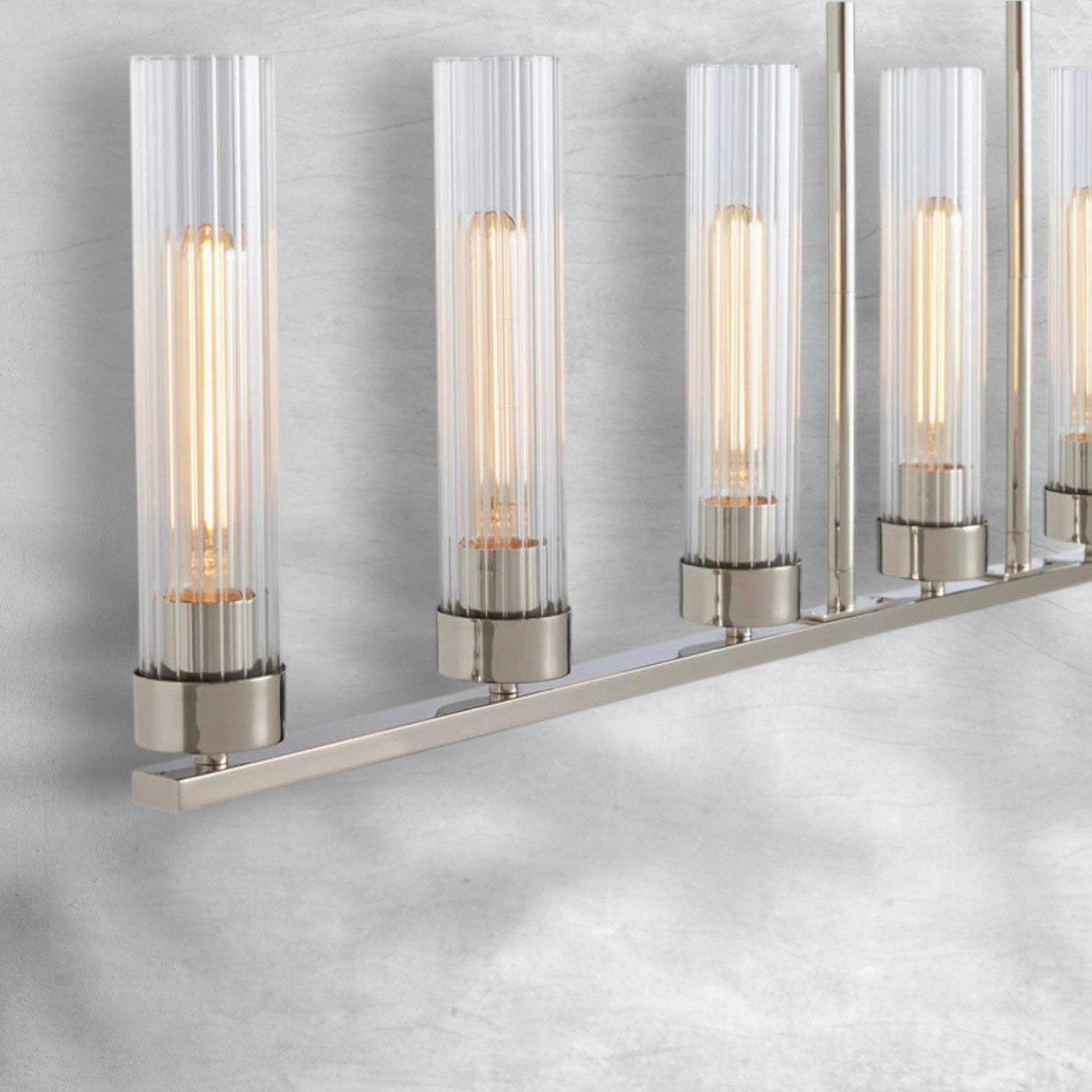 Andreas Linear Chandelier 5/7/8 Light