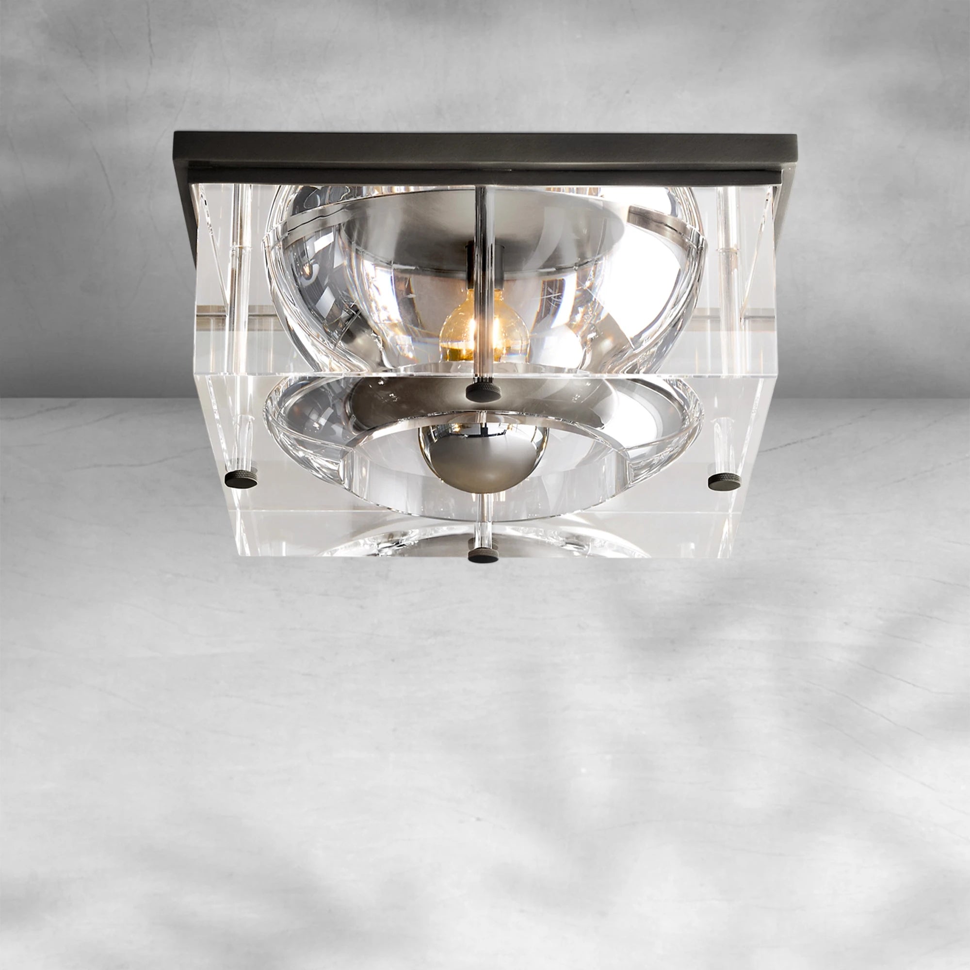 Savilen Square Flushmount 10"12"14"