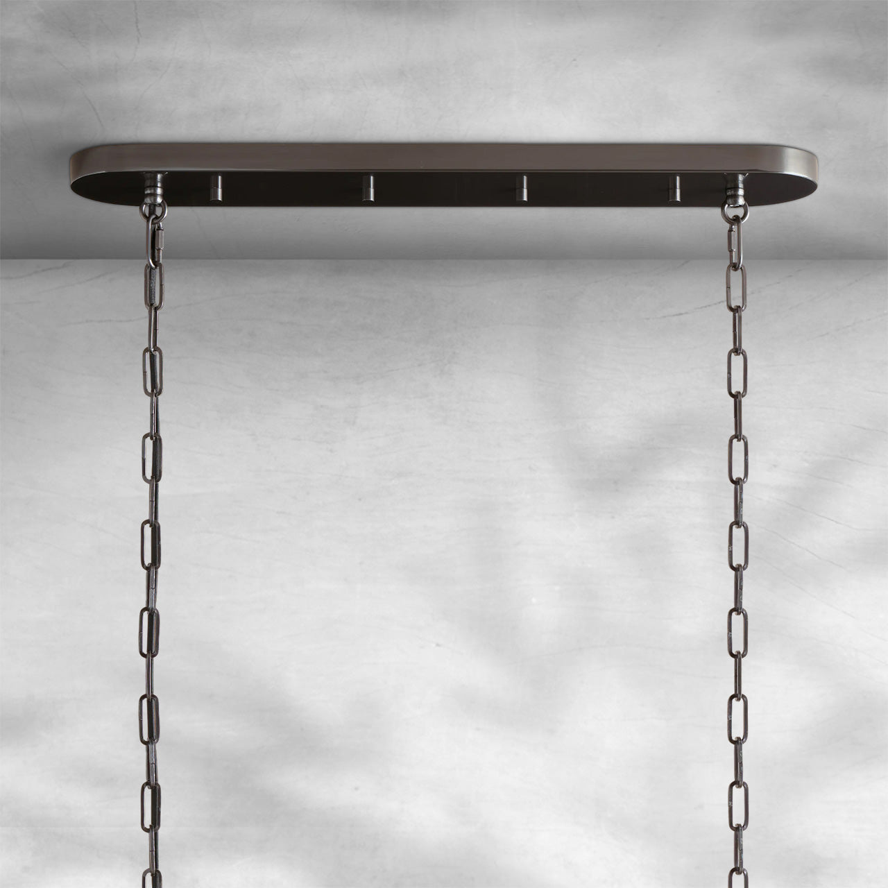 Ghiaccio Oval Chandelier 54"W/65"W