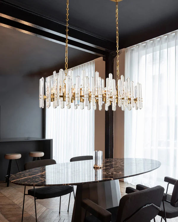 Bonington Rectangular chandelier  54” 72"