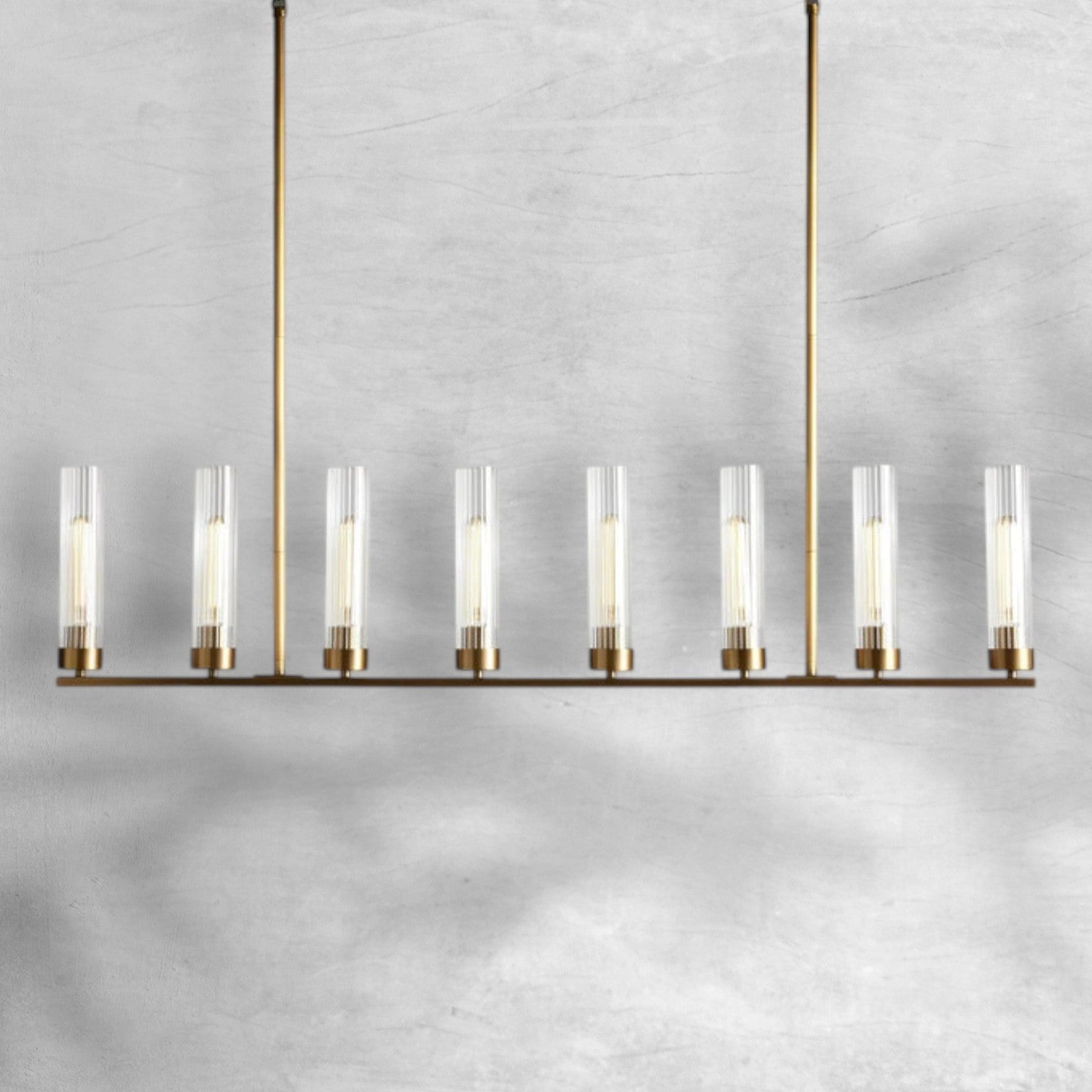Andreas Linear Chandelier 5/7/8 Light