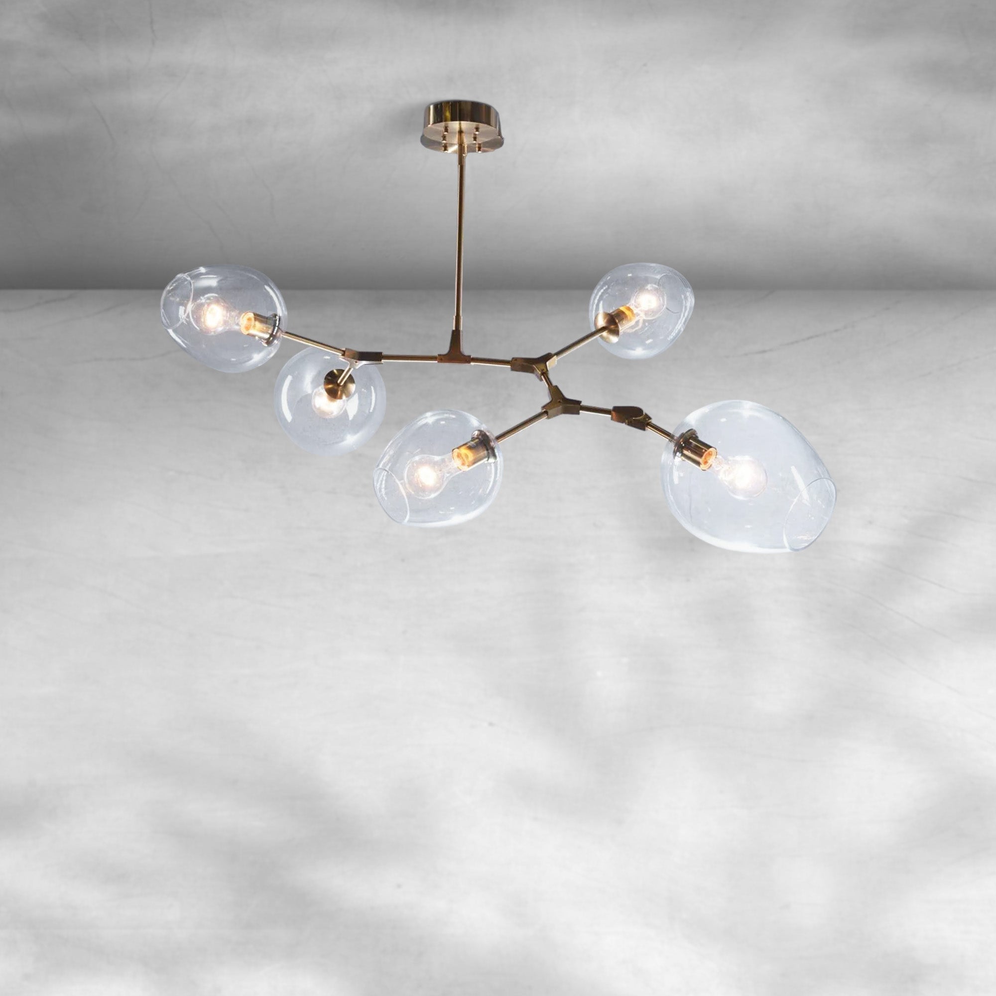 Covington Drop  Globe Branching Bubble Chandelier 30''